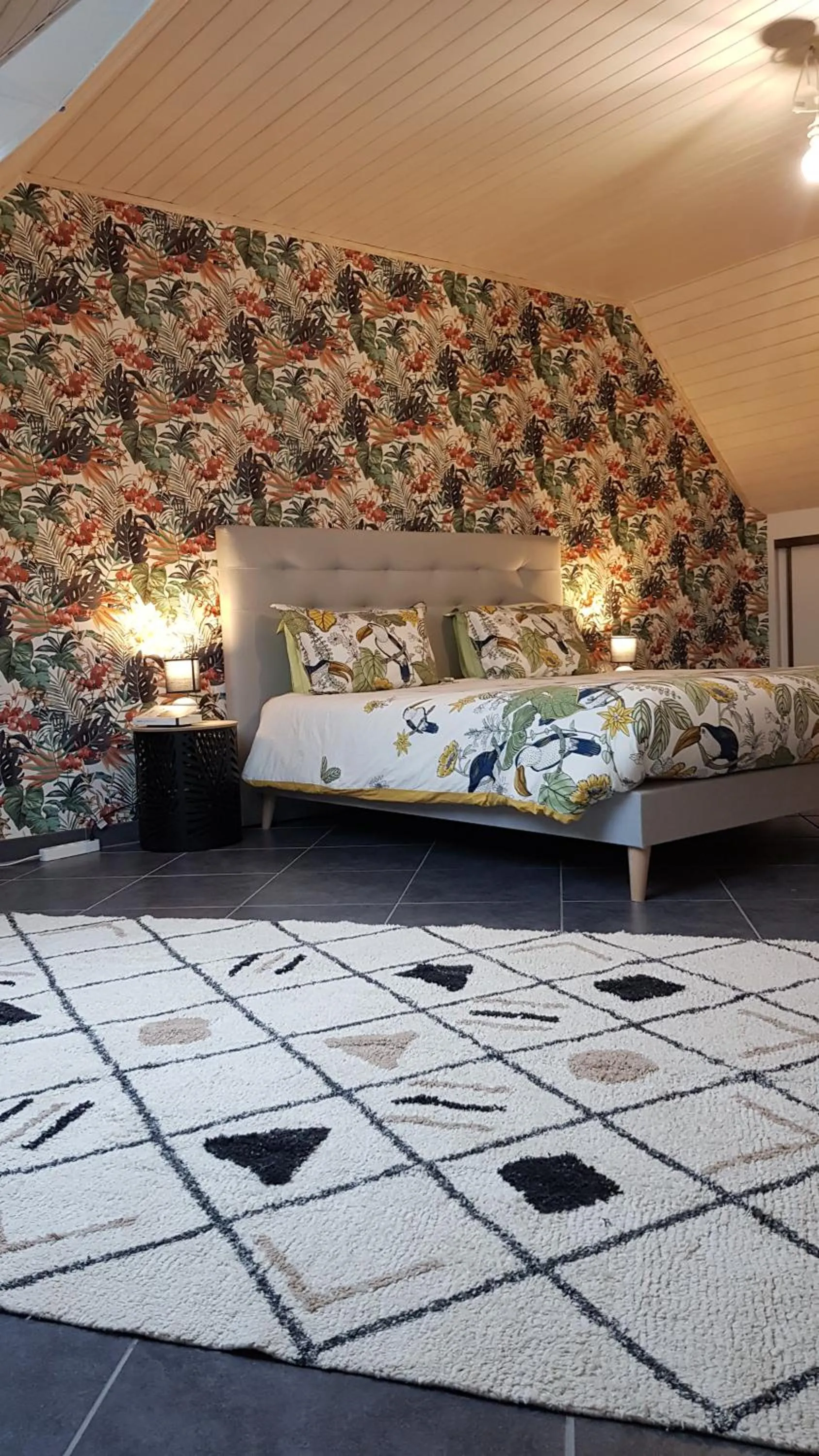 Photo of the whole room, Bed in Les Korrigans