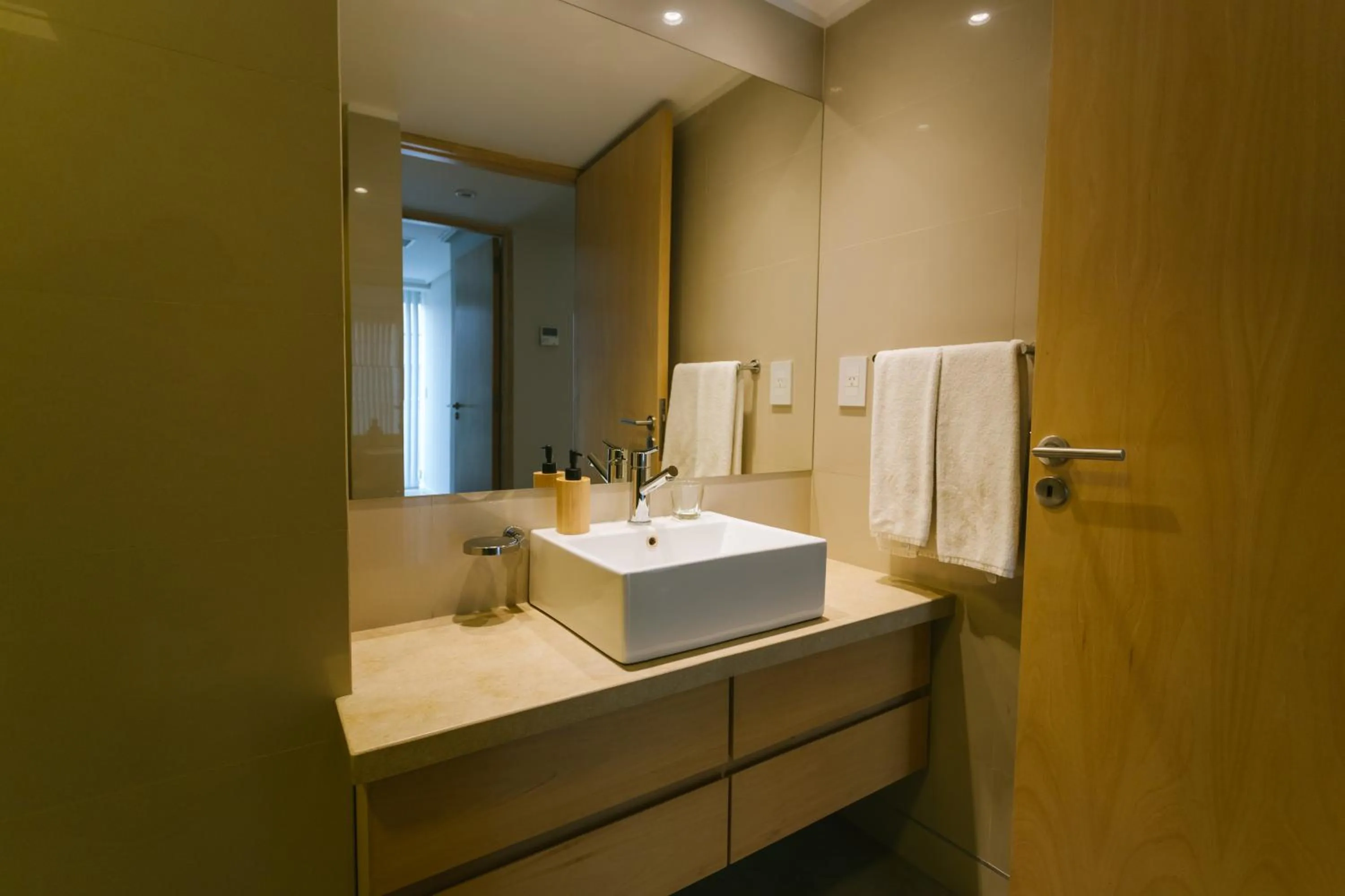 Hot Spring Bath in Le Montreal Apartments