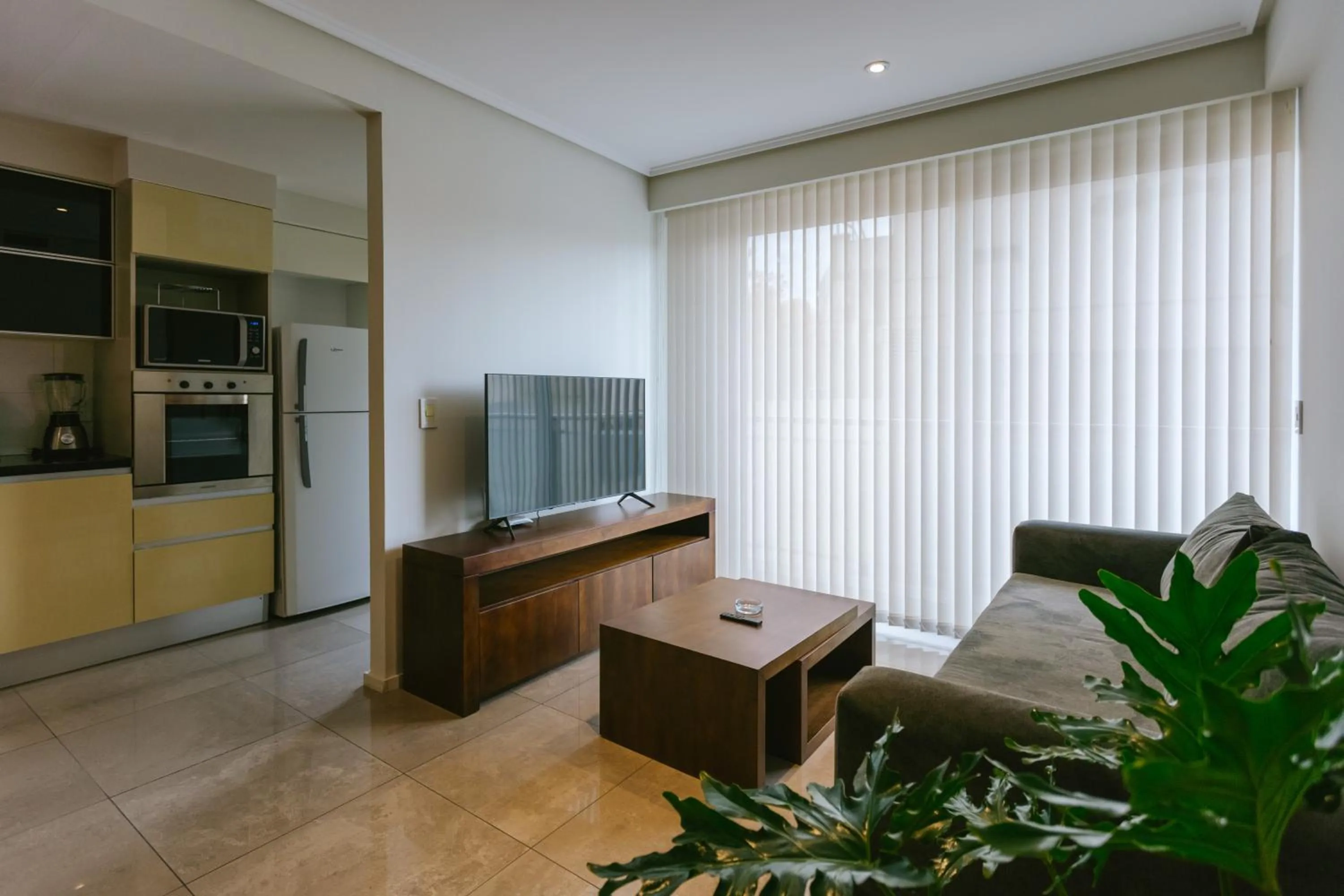 Living room in Le Montreal Apartments