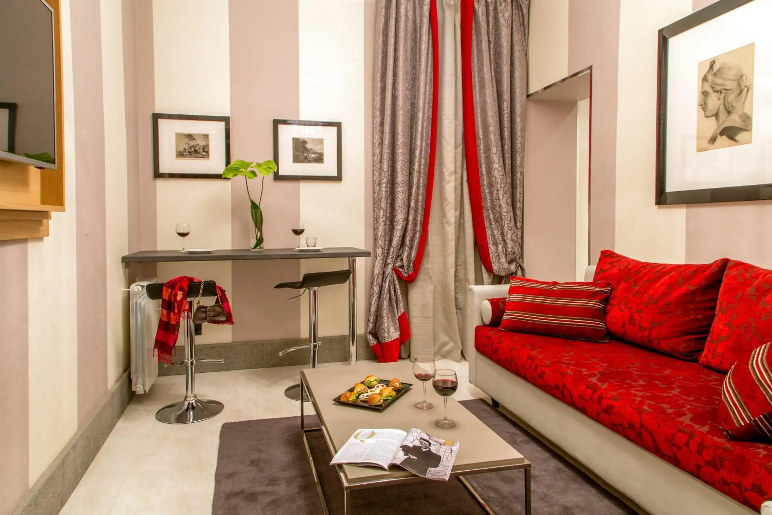 Living room in Hotel Royal Court Living room in Hotel Royal Court