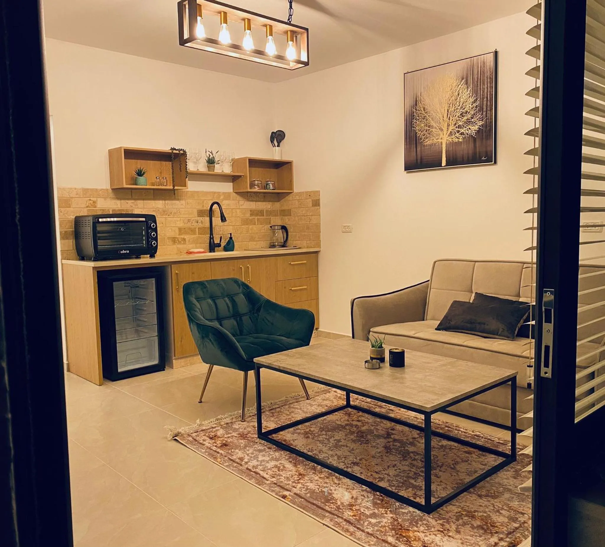 Seating area in Ran suites