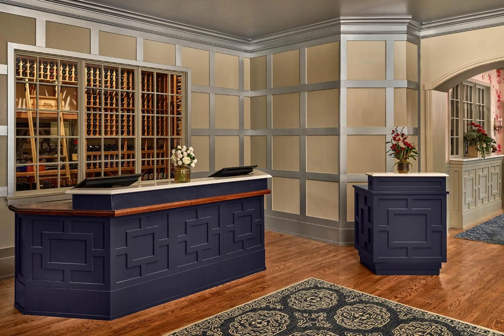 Lobby or reception in Carnegie House