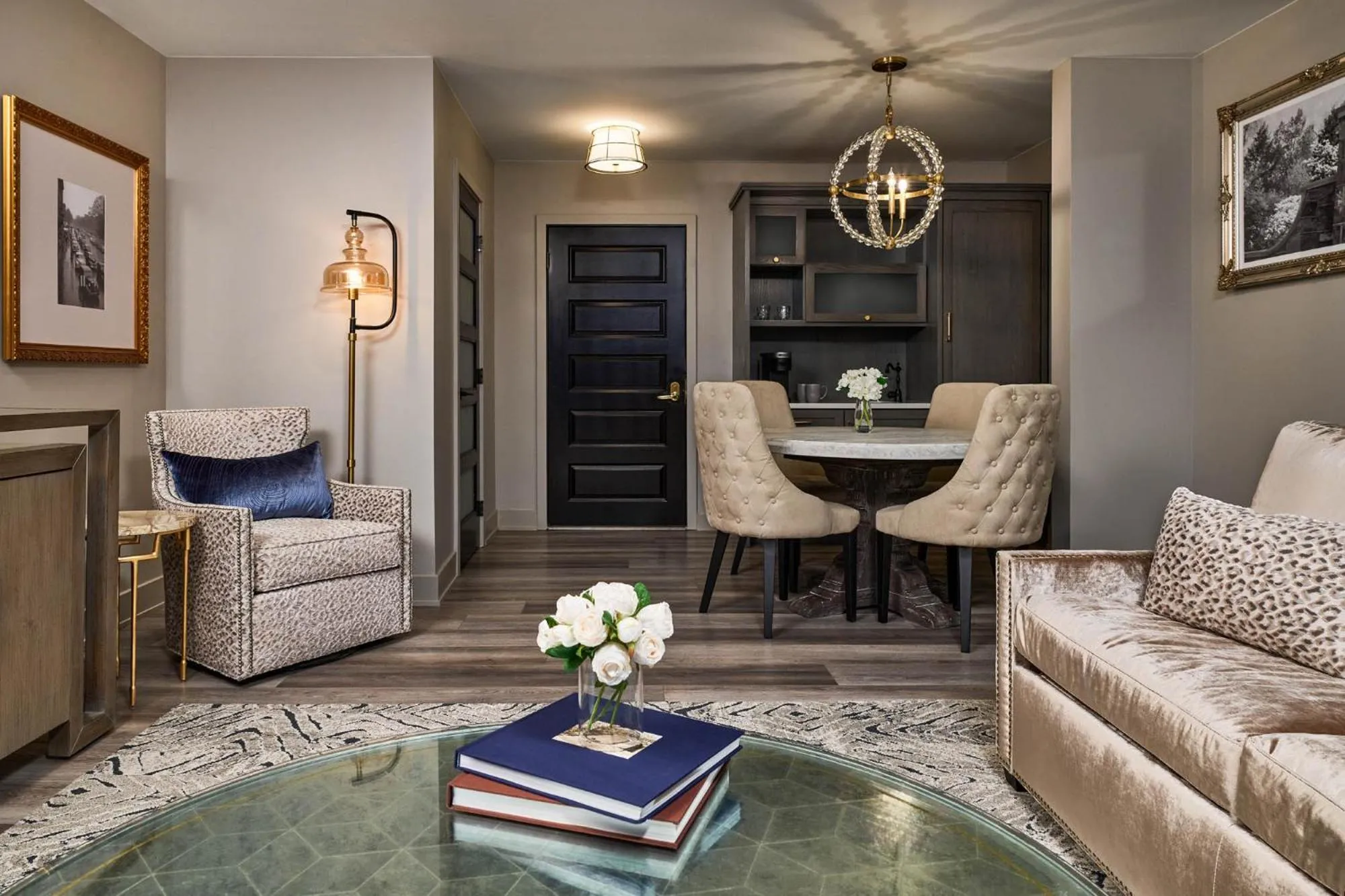 Living room in Carnegie House