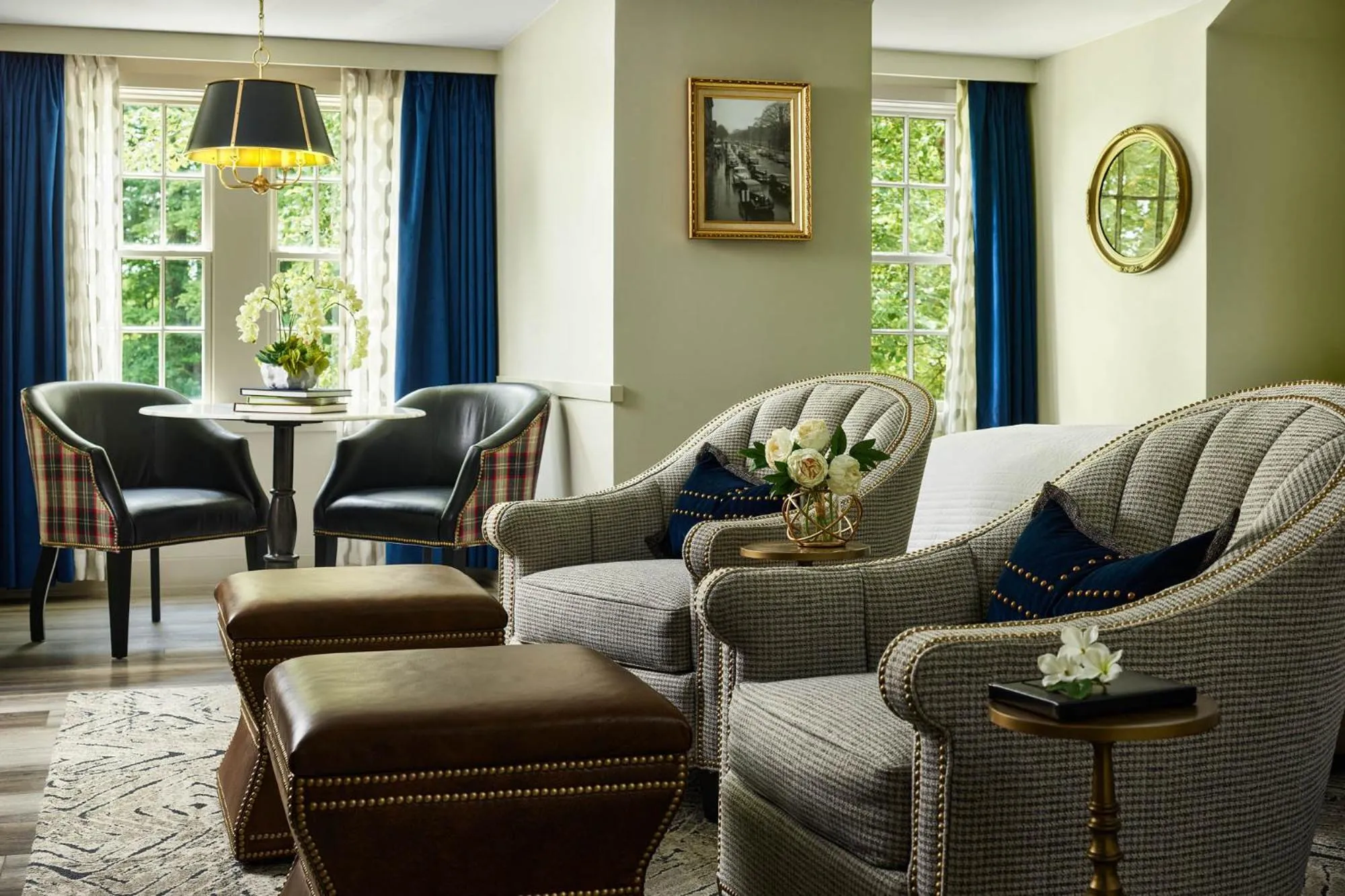 Seating area in Carnegie House