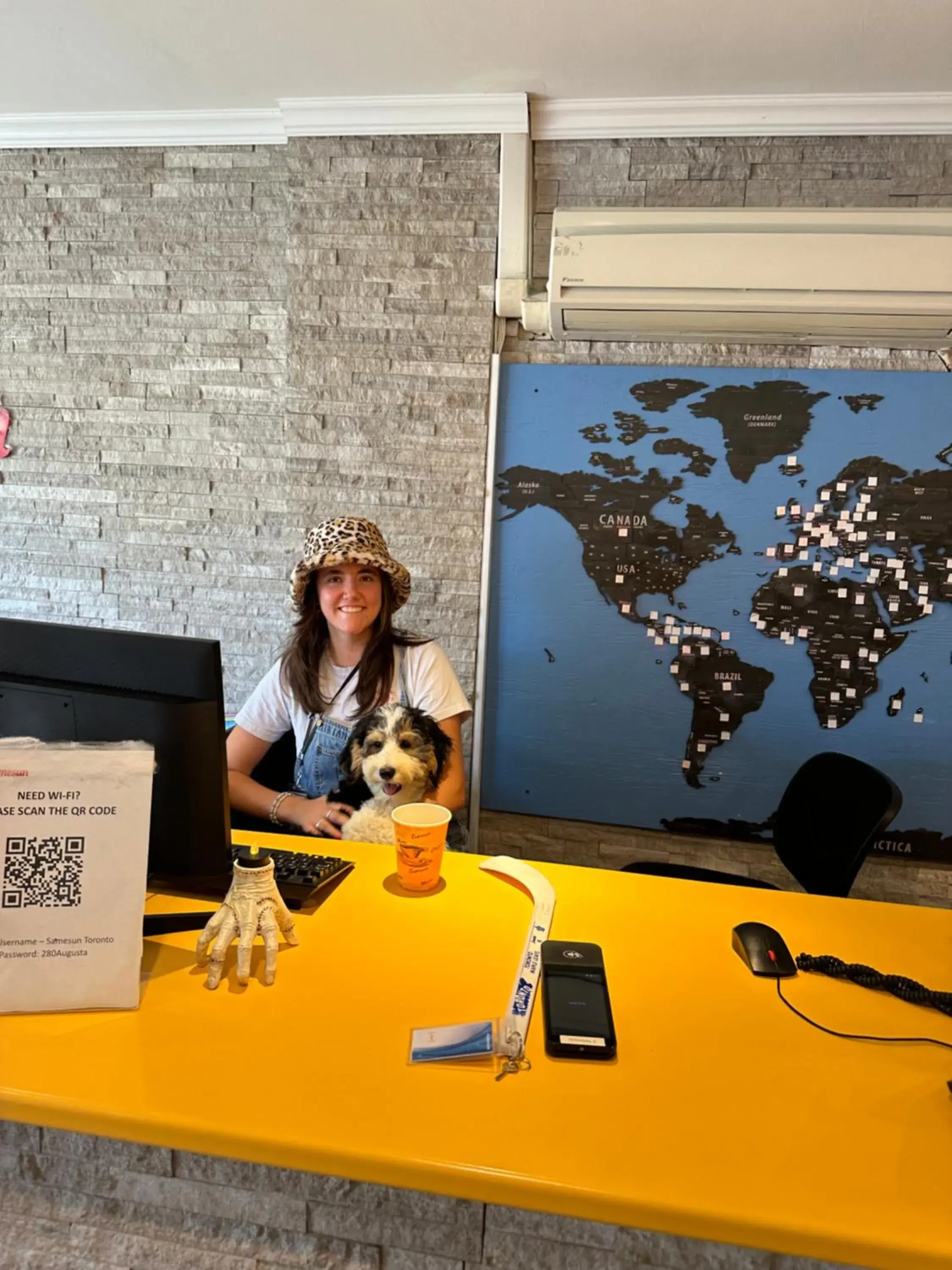 Lobby or reception in Samesun Toronto Lobby or reception in Samesun Toronto