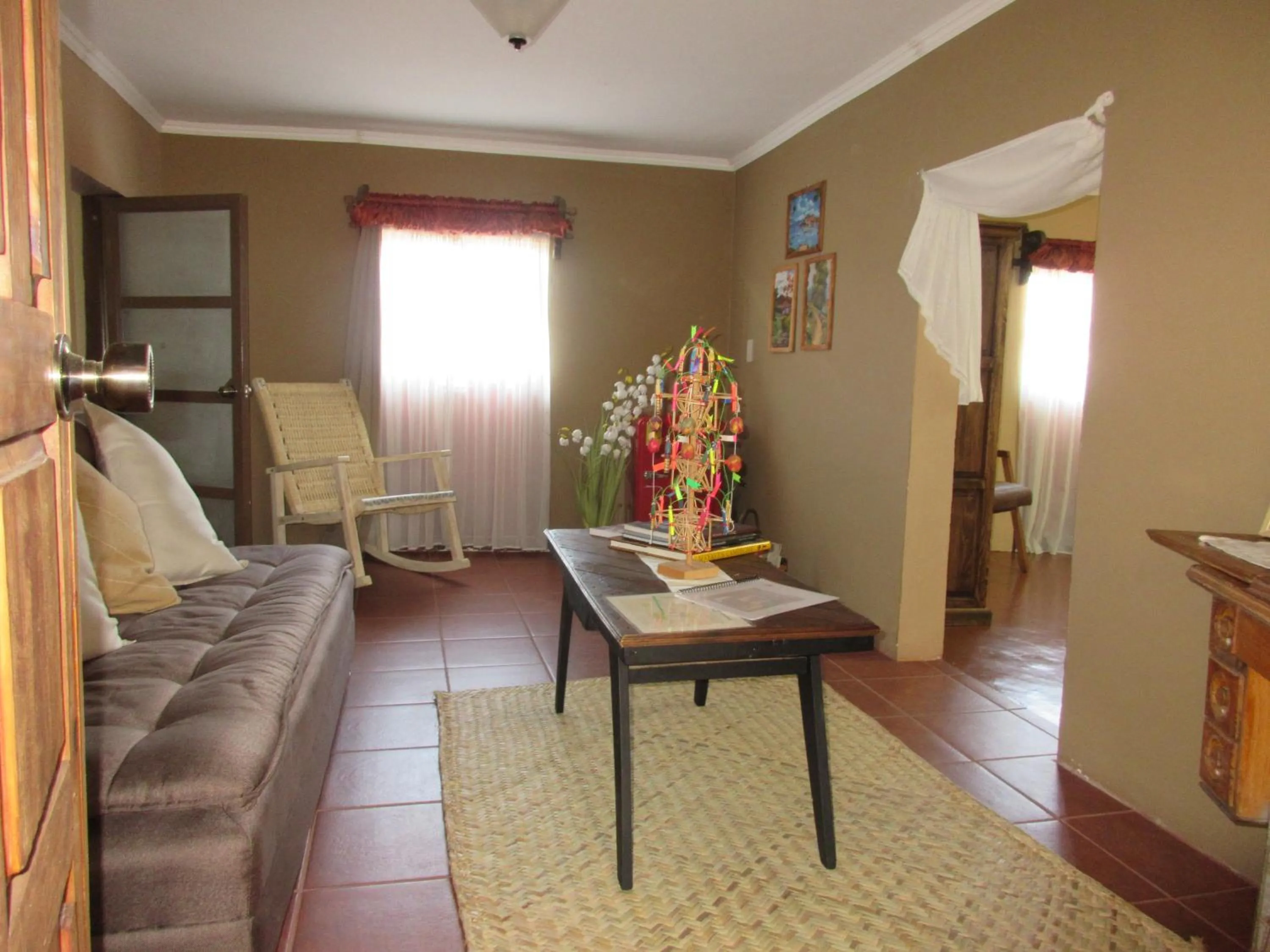 Living room in Casa de las Escaleras