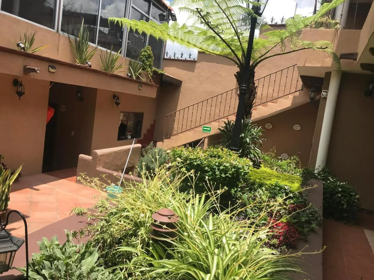 Garden in Casa de las Escaleras