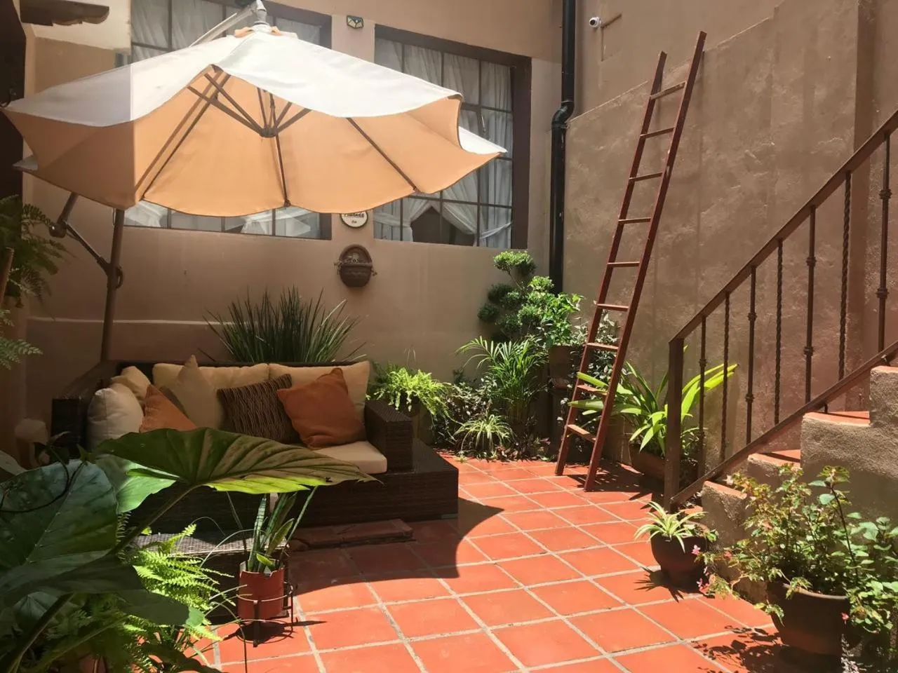 Patio in Casa de las Escaleras