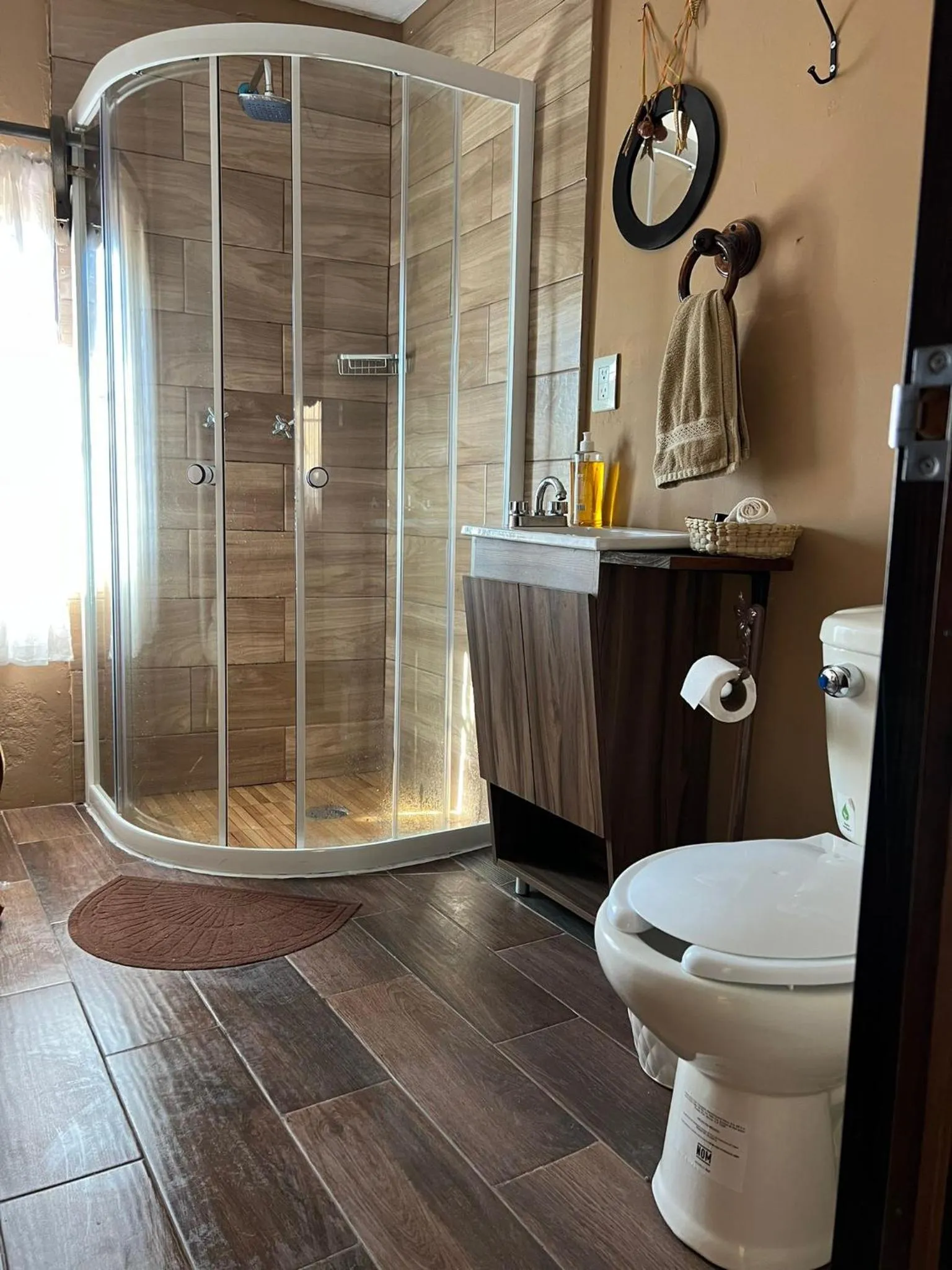 Shower in Casa de las Escaleras