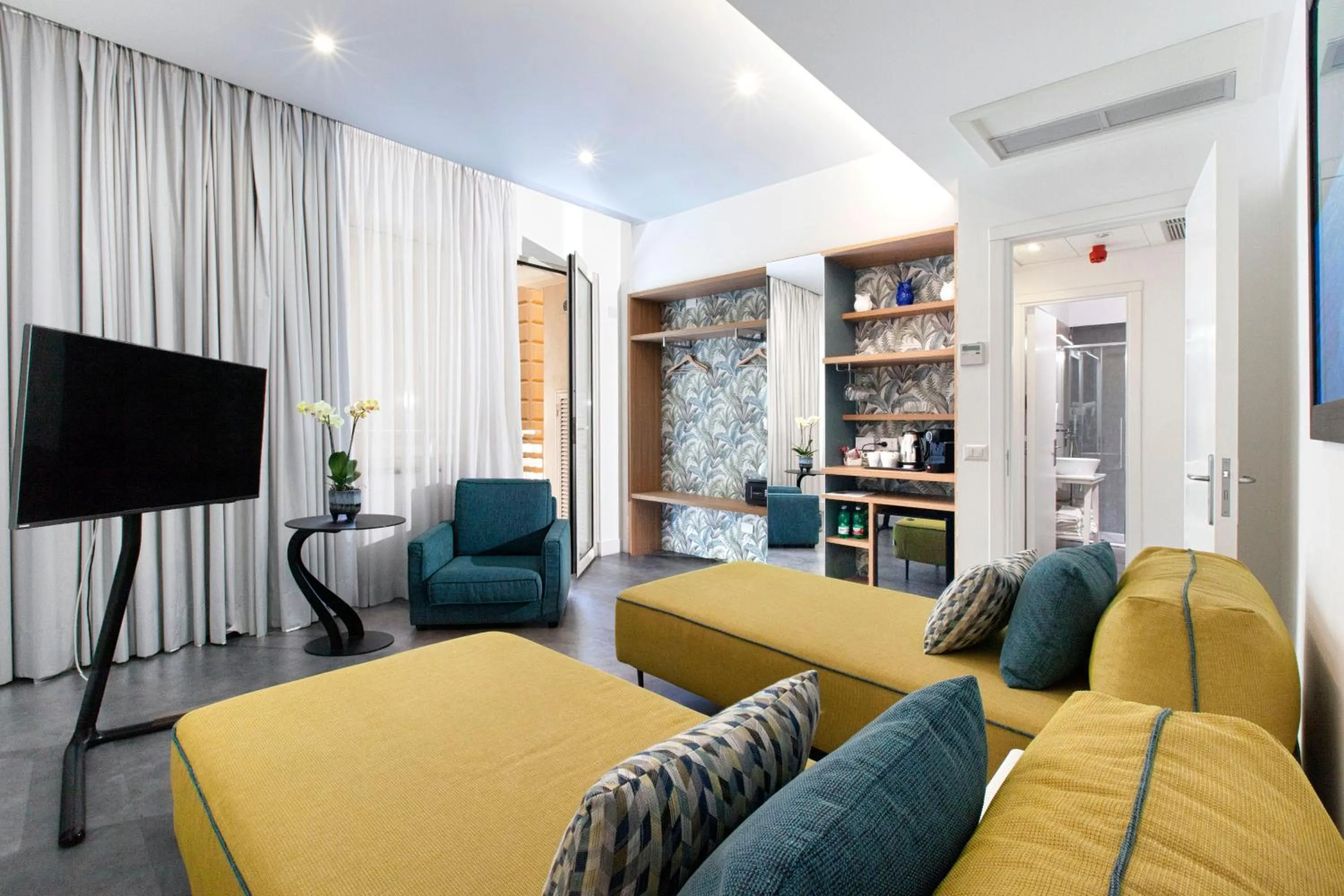 Seating area in Hotel Tasso Suites & Spa