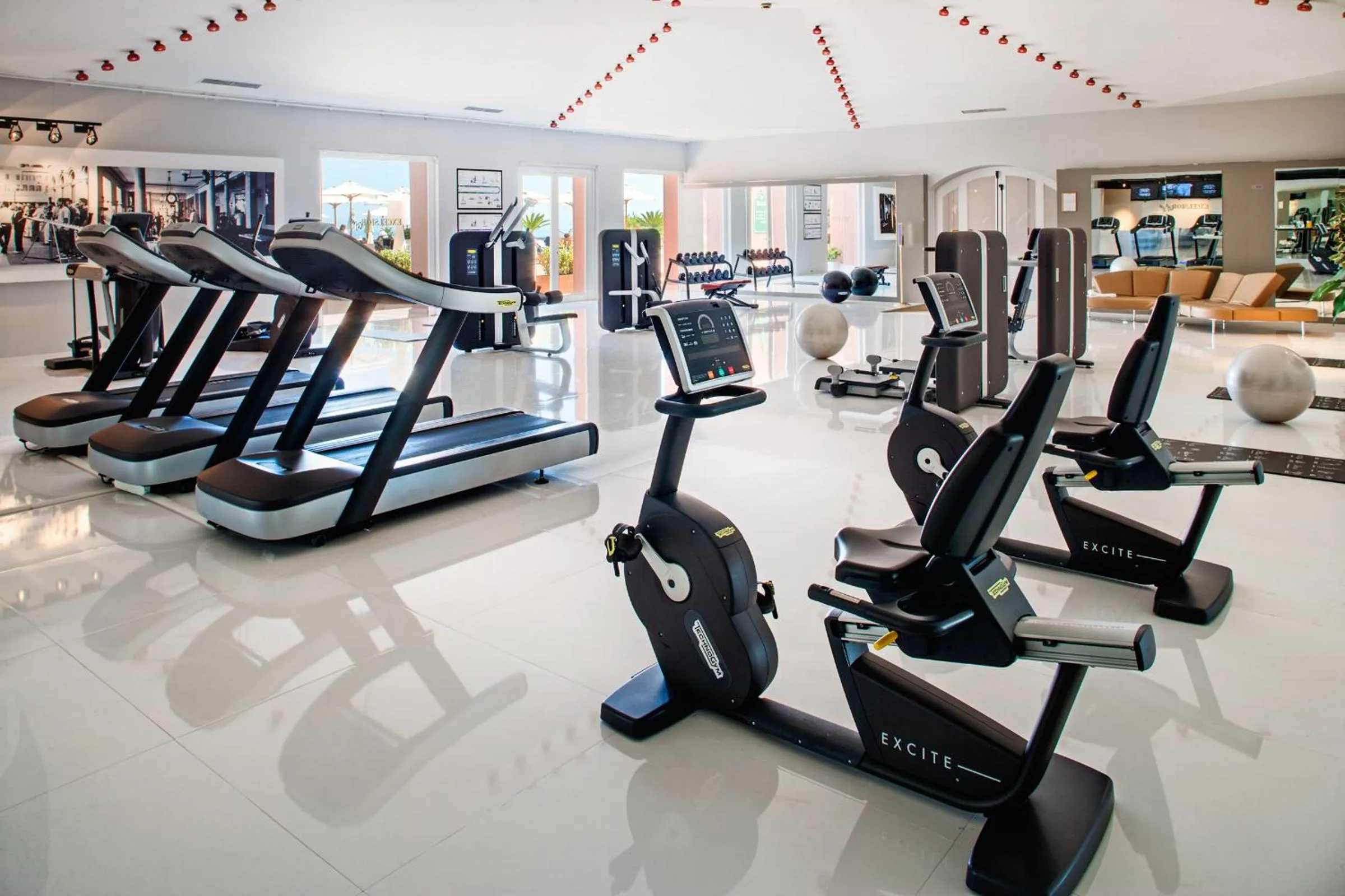 Fitness centre/facilities in Hotel Excelsior Venice