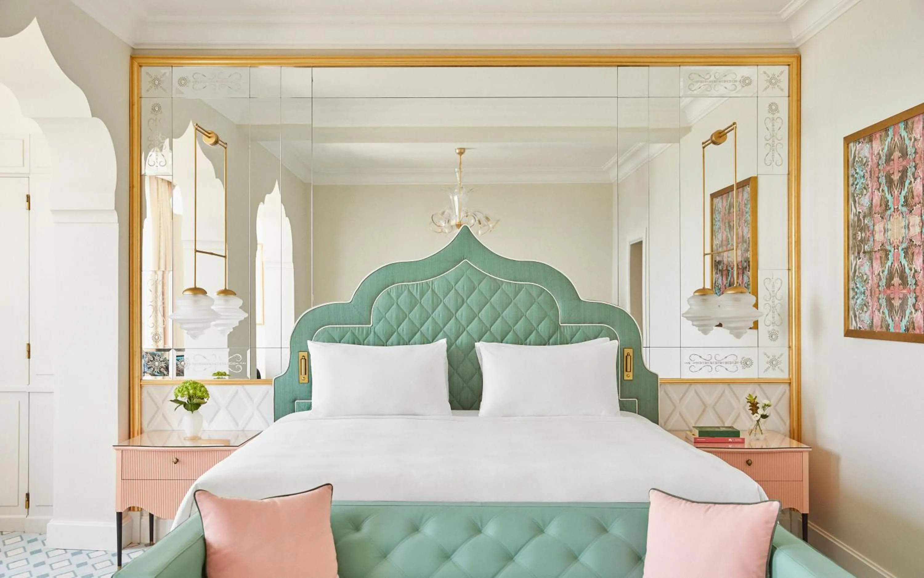 Bed in Hotel Excelsior Venice