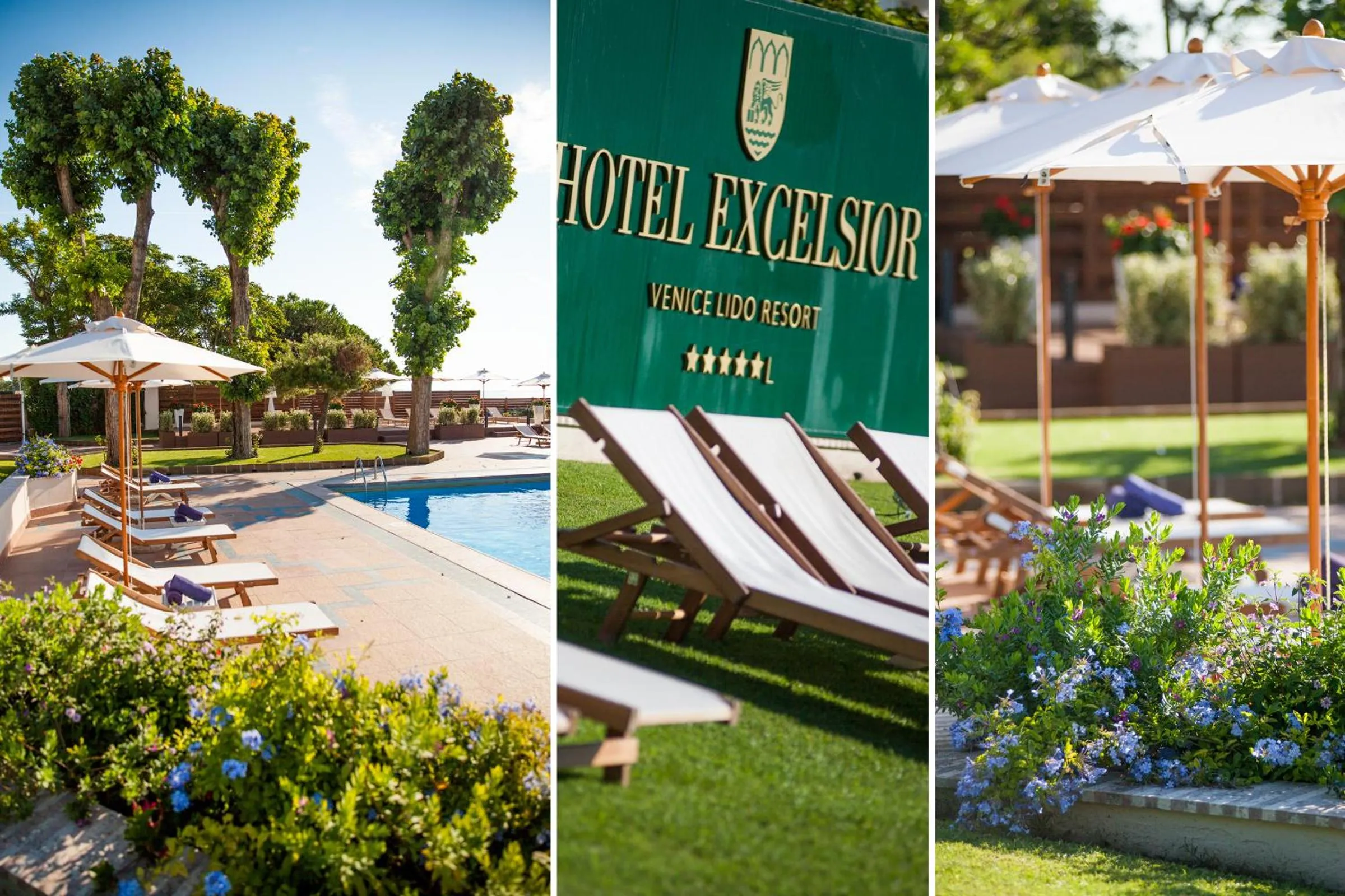 Swimming pool in Hotel Excelsior Venice