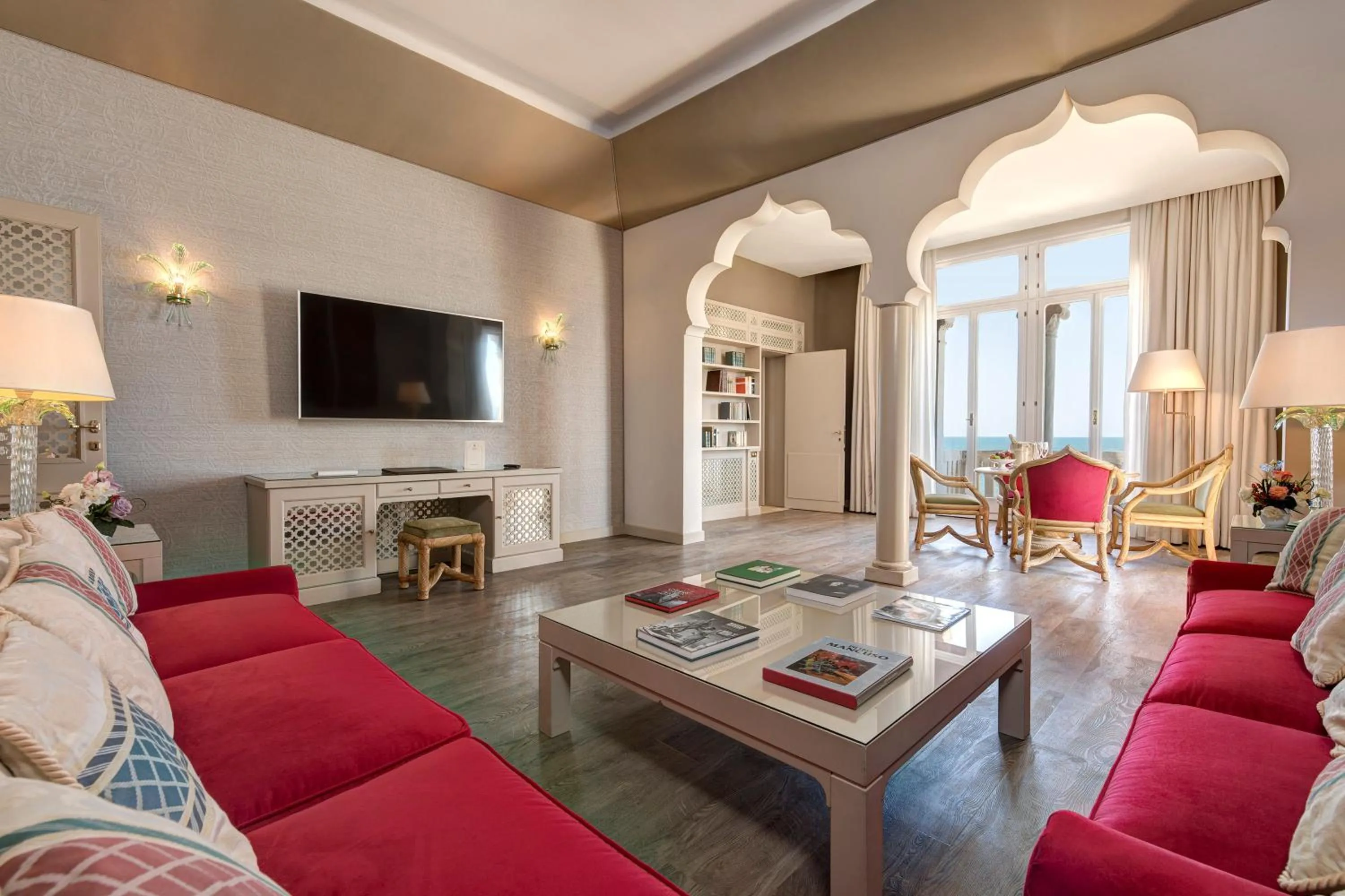 Living room in Hotel Excelsior Venice