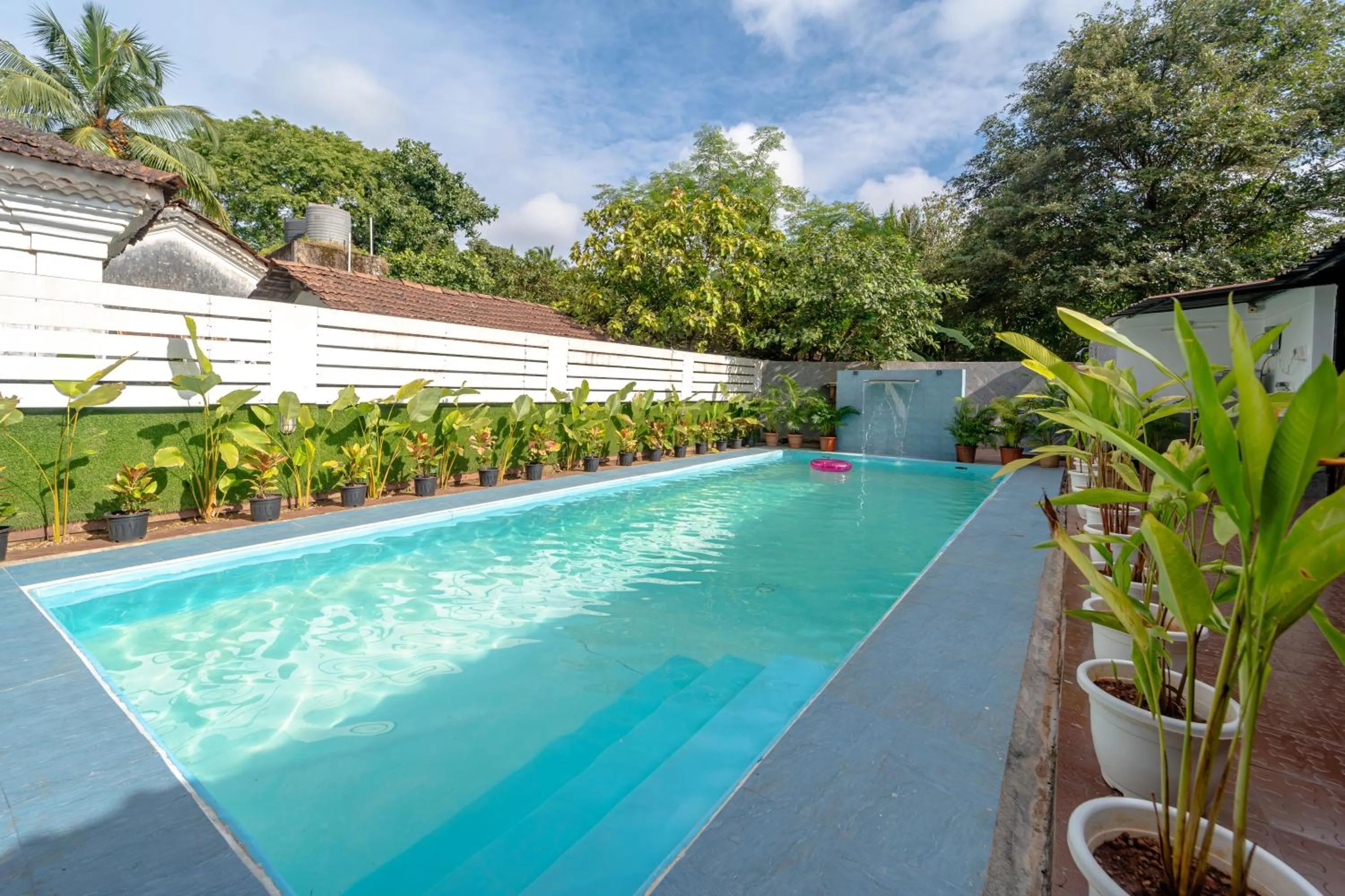 Swimming pool in Treebo Clarissa Resort with Swimming Pool