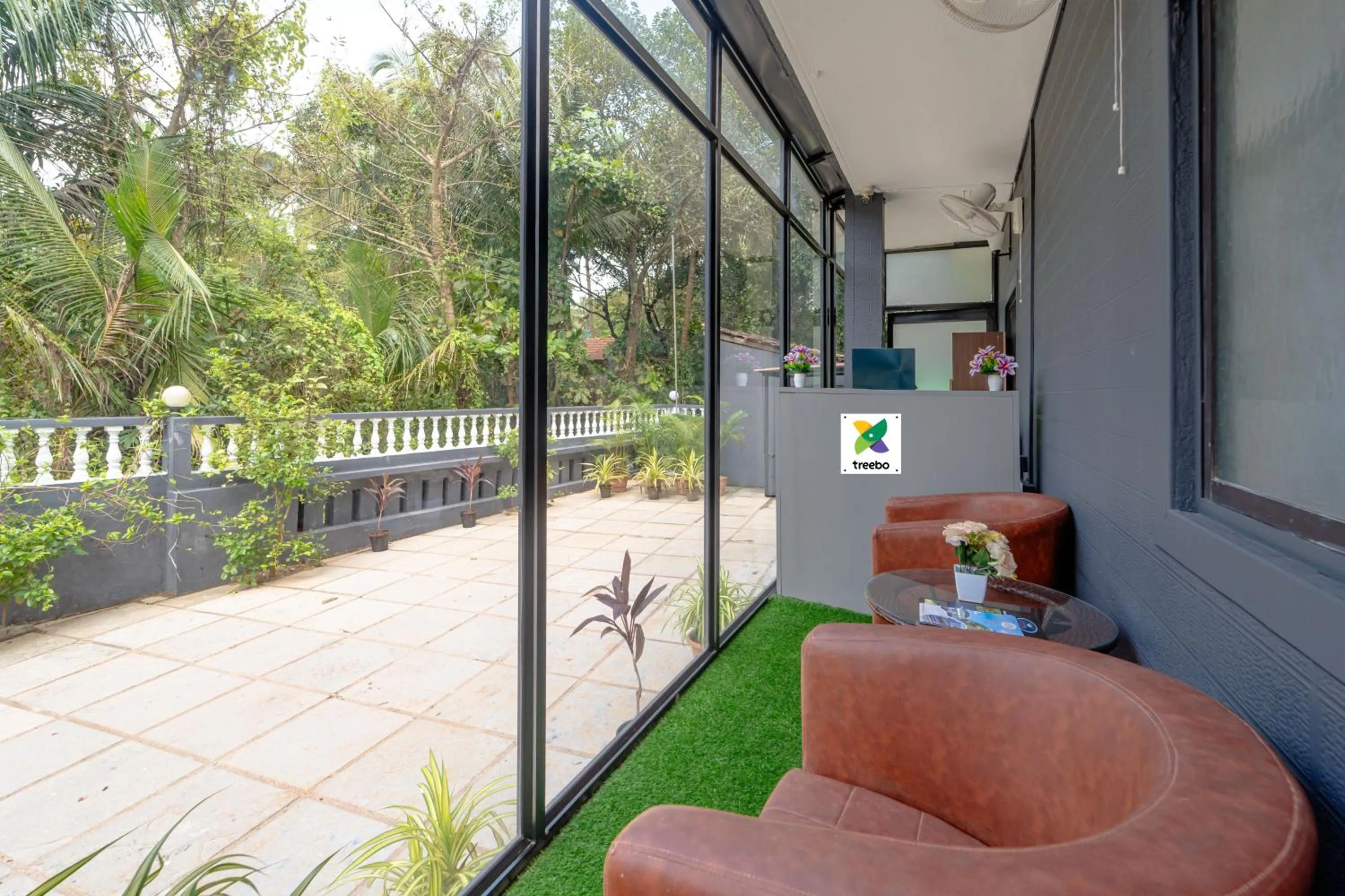 Lobby or reception in Treebo Clarissa Resort with Swimming Pool