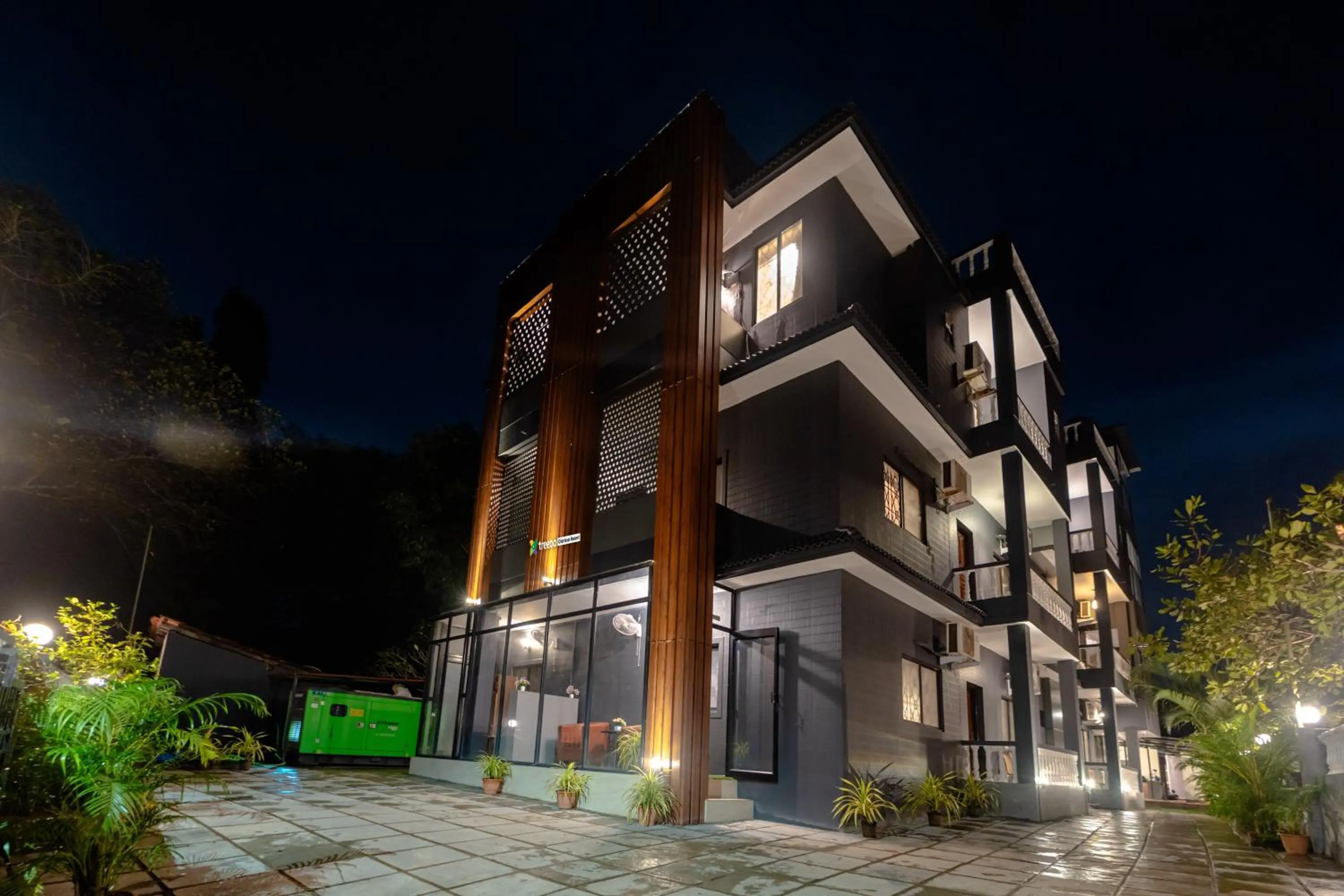 Property building in Treebo Clarissa Resort with Swimming Pool