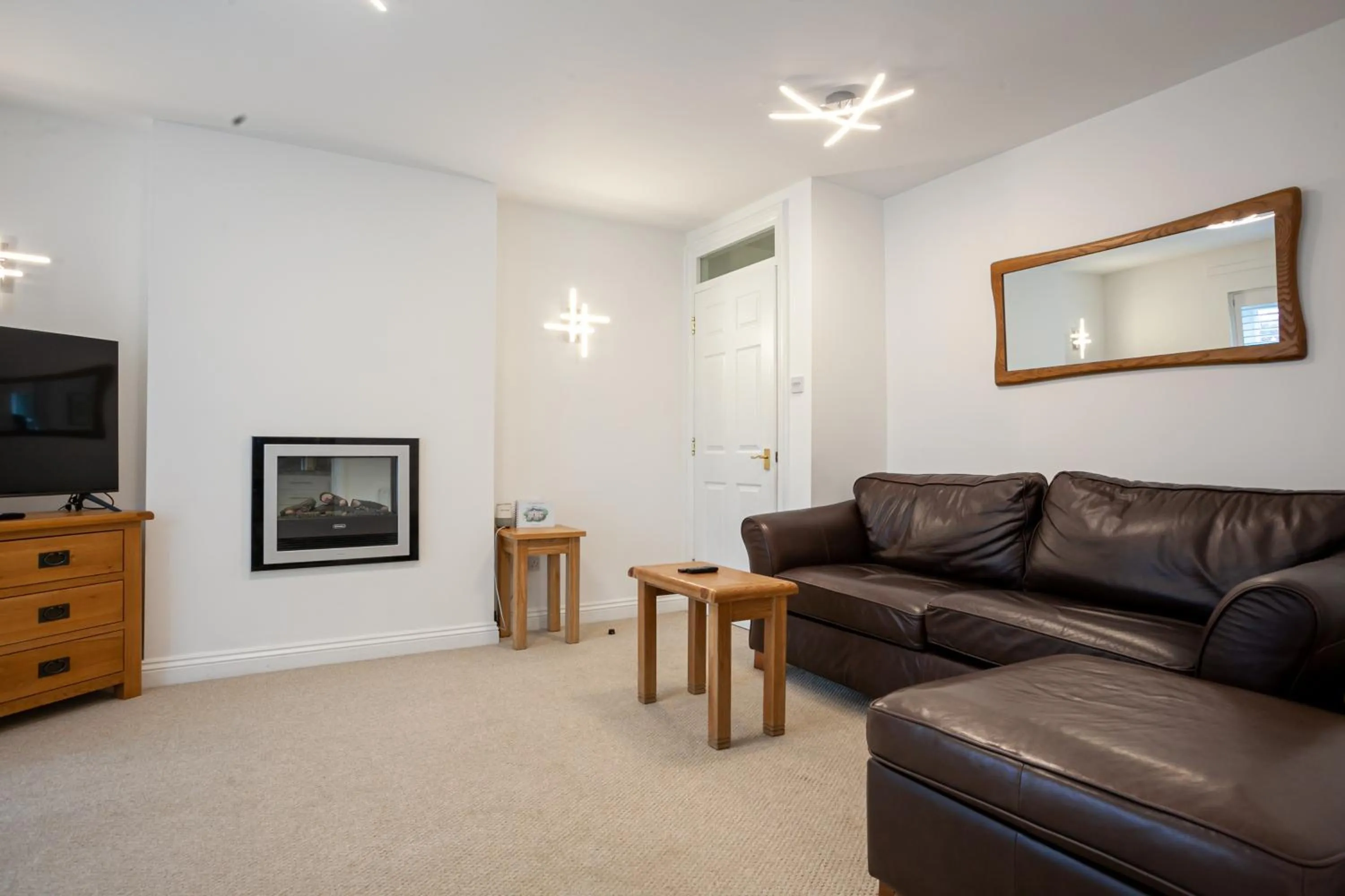 Living room in Keswick Ground floor apartment with parking
