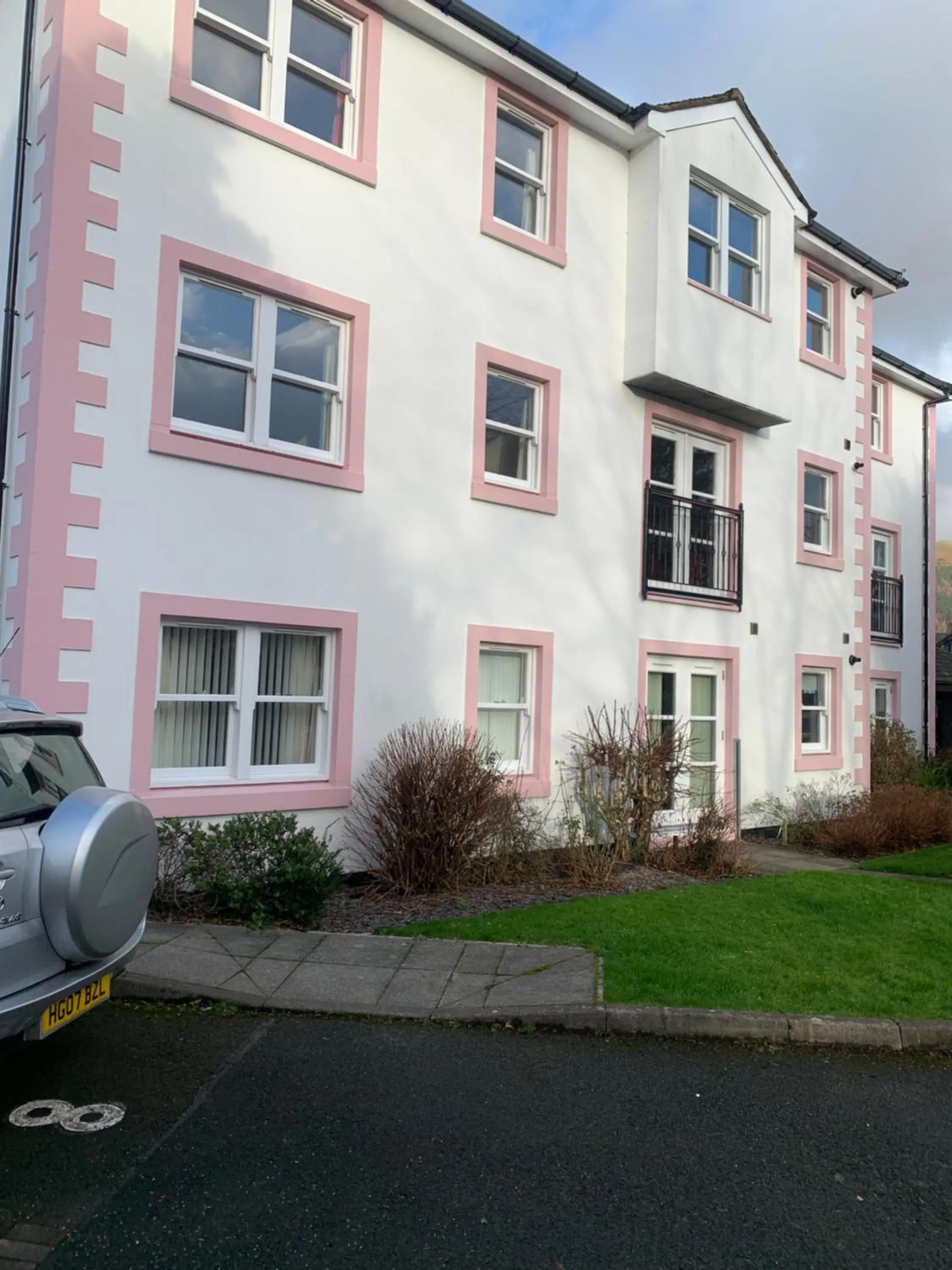 Property building in Keswick Ground floor apartment with parking