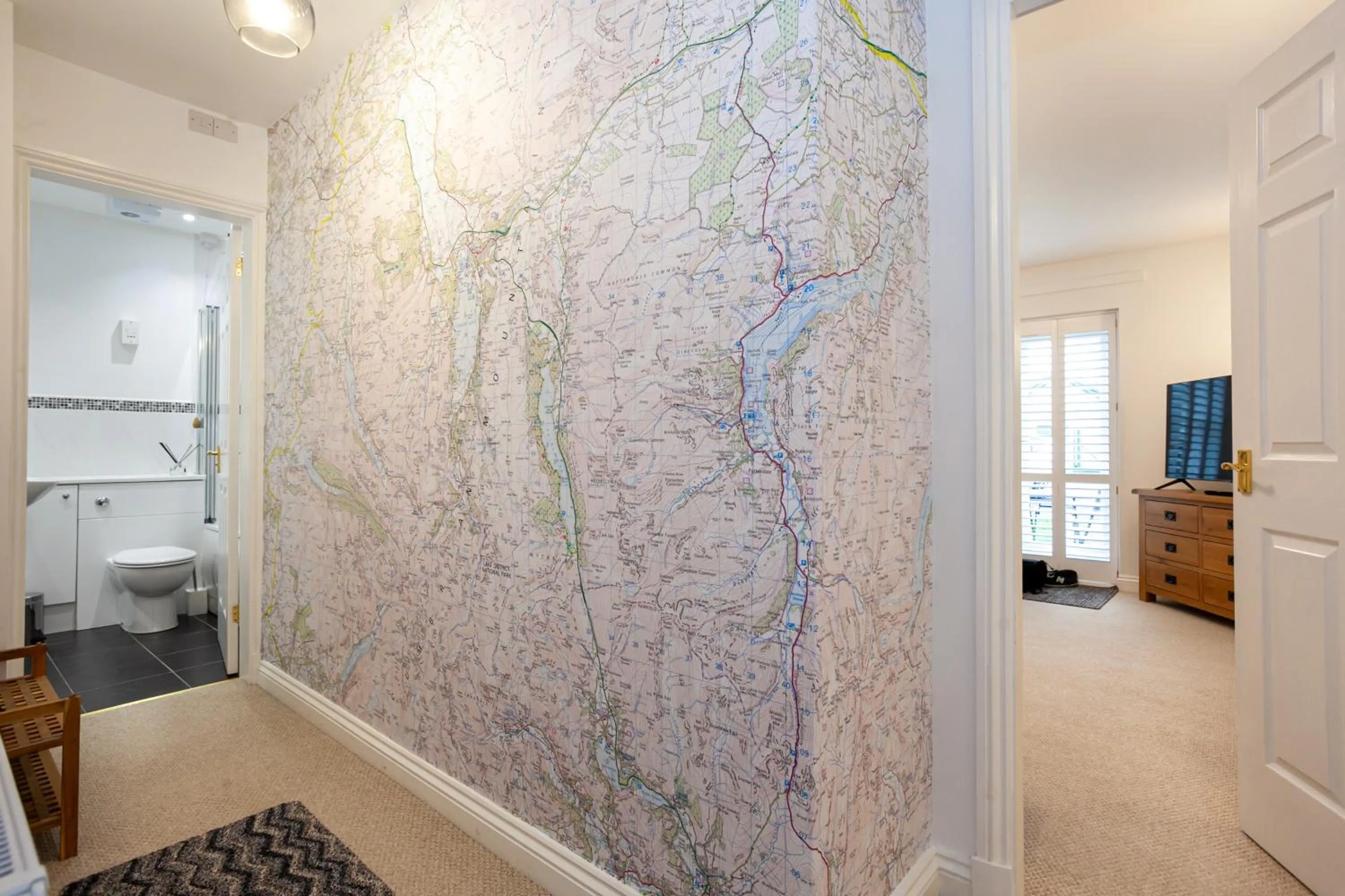 Floor plan in Keswick Ground floor apartment with parking