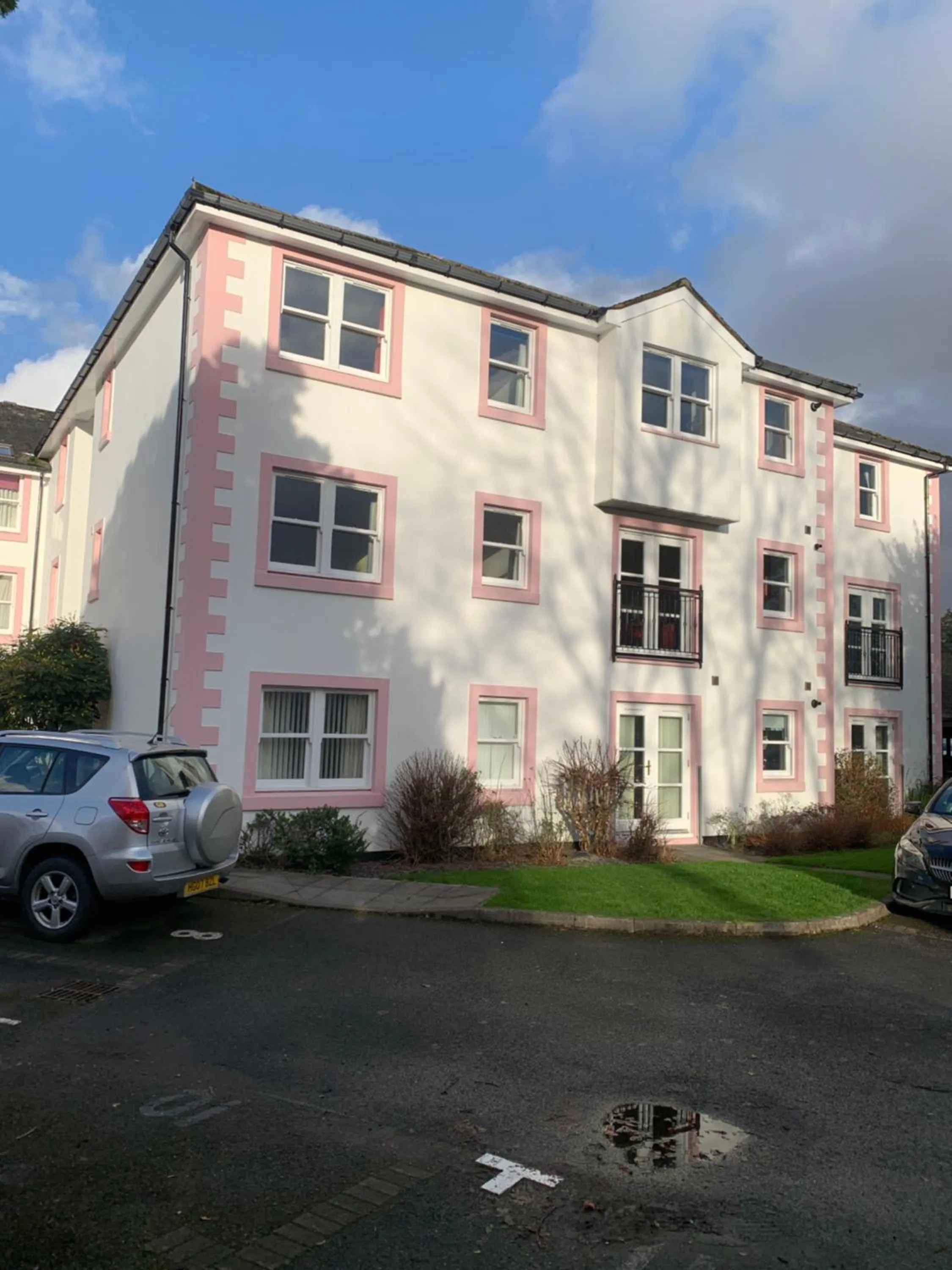 Property building in Keswick Ground floor apartment with parking