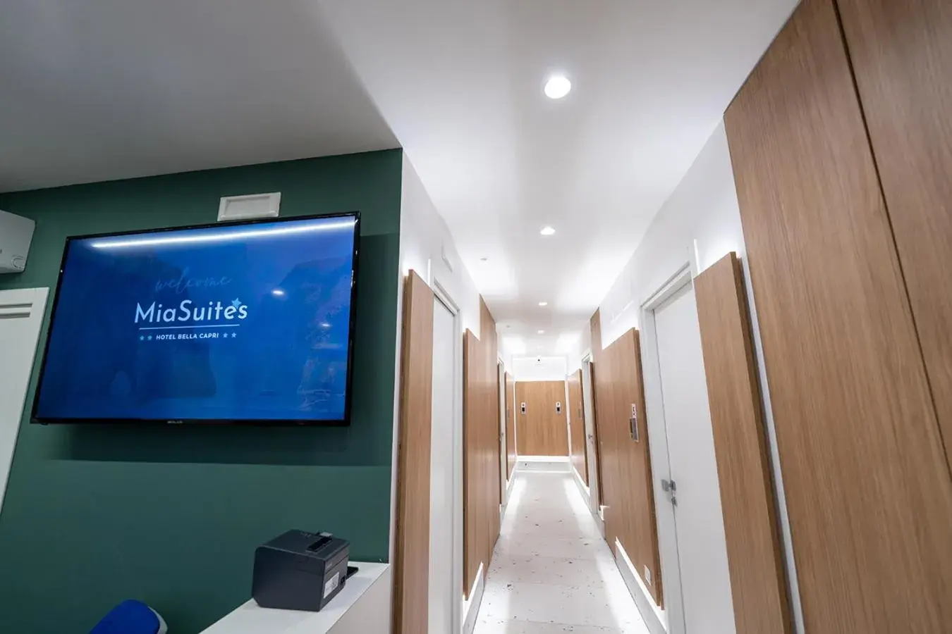 Lobby or reception in Mia Suites Hotel Bella Capri Lobby or reception in Mia Suites Hotel Bella Capri