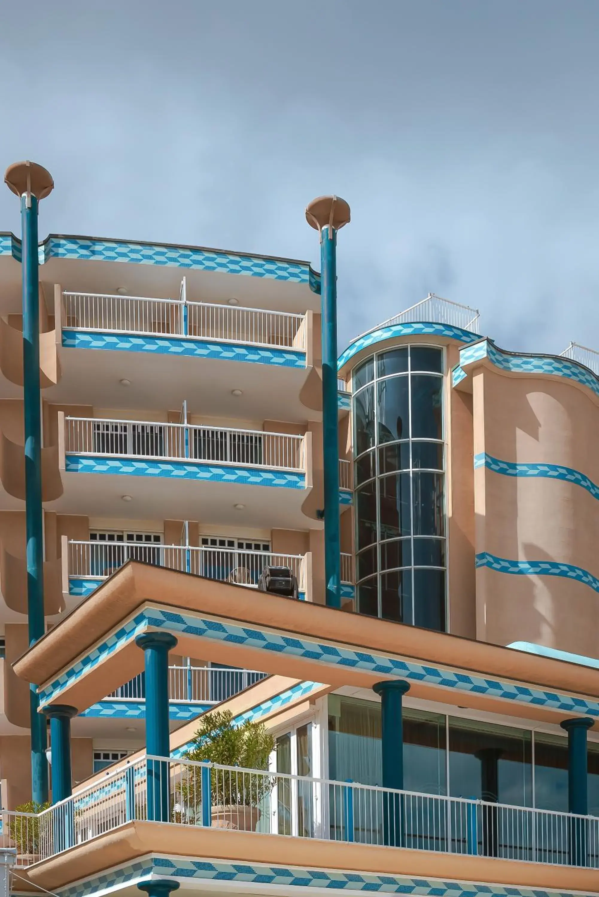 Property building in Savoia Hotel Rimini Property building in Savoia Hotel Rimini