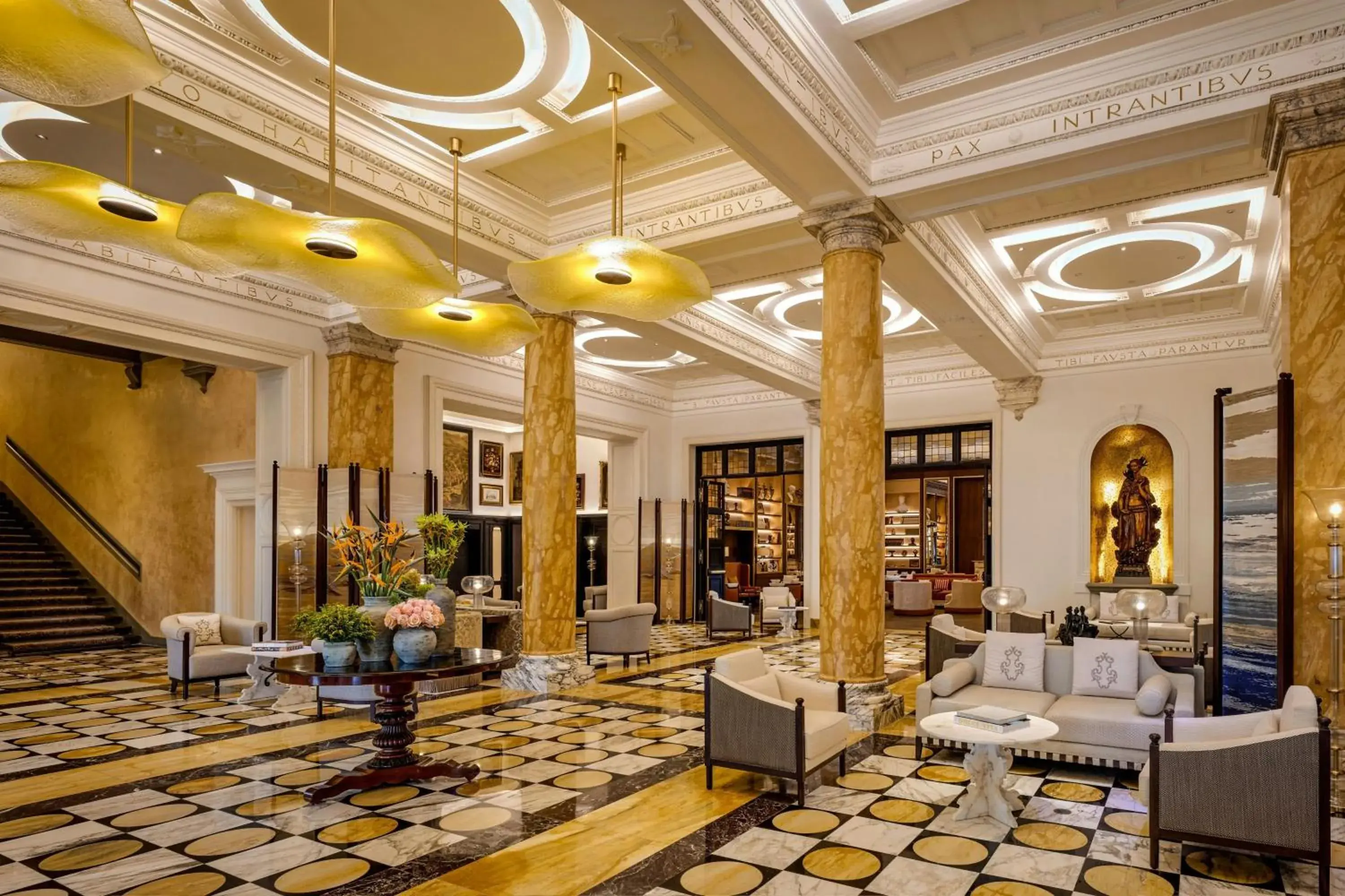 Lobby or reception in The Excelsior, a Luxury Collection Hotel, Florence Lobby or reception in The Excelsior, a Luxury Collection Hotel, Florence