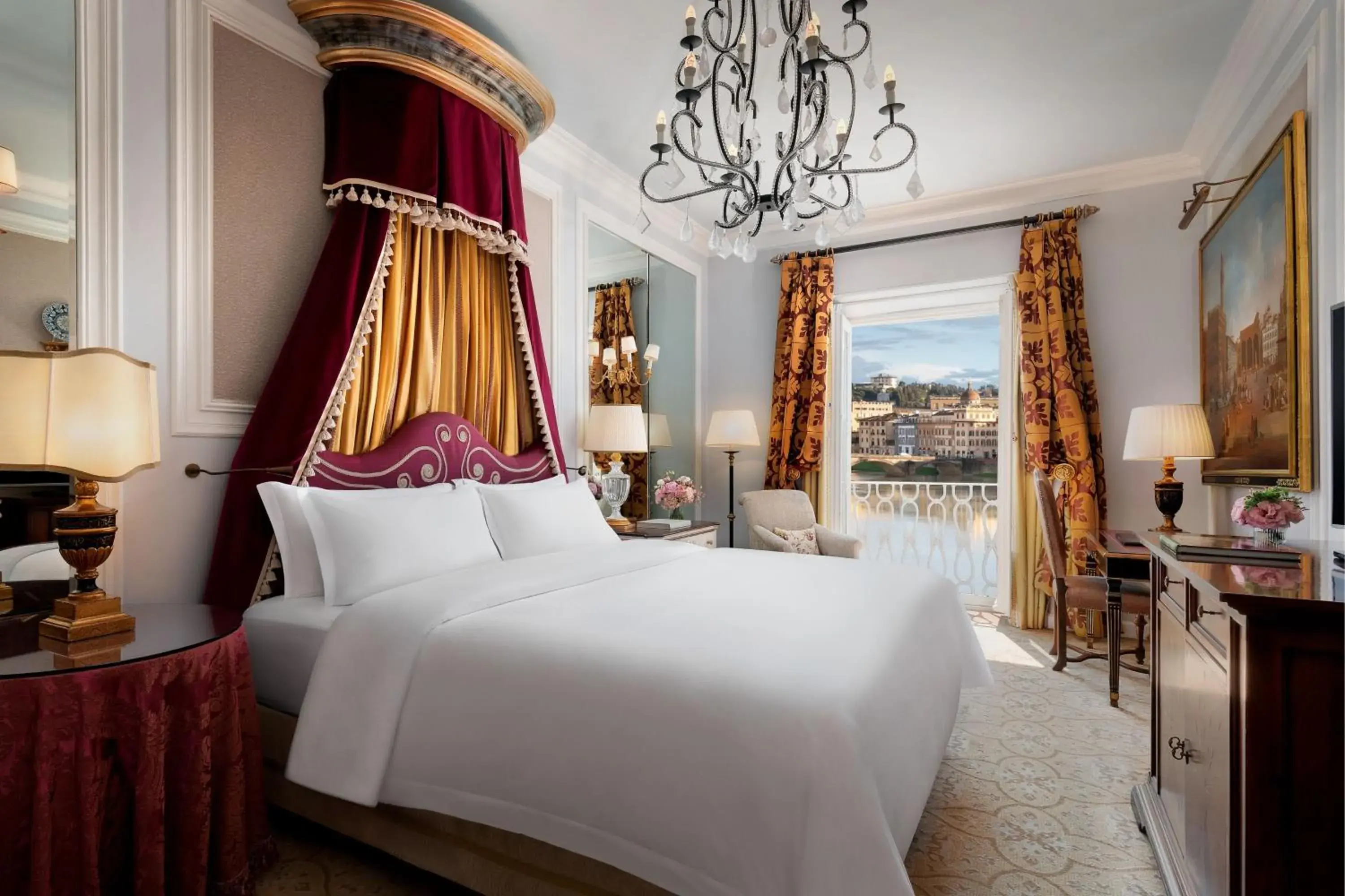 Arno River Deluxe, Guest room, One King in The St. Regis Florence Arno River Deluxe, Guest room, One King in The St. Regis Florence