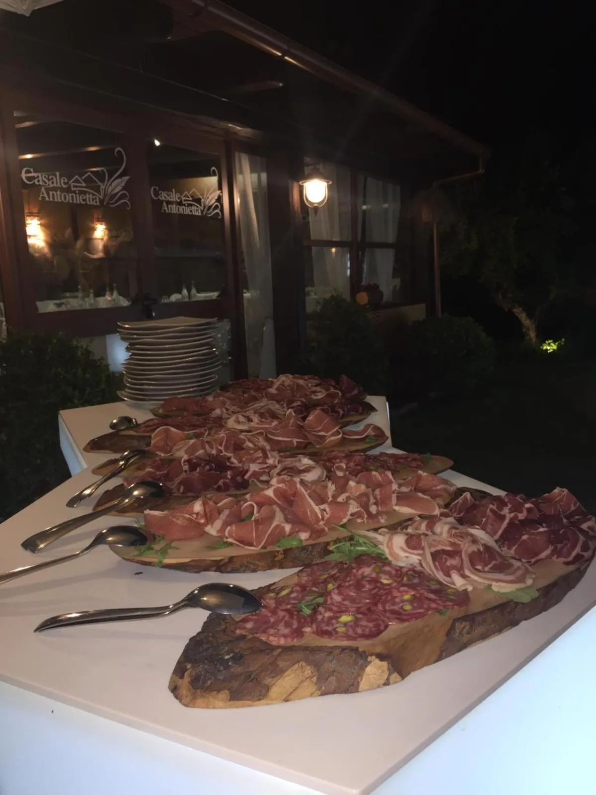 Restaurant/places to eat in Casale Antonietta