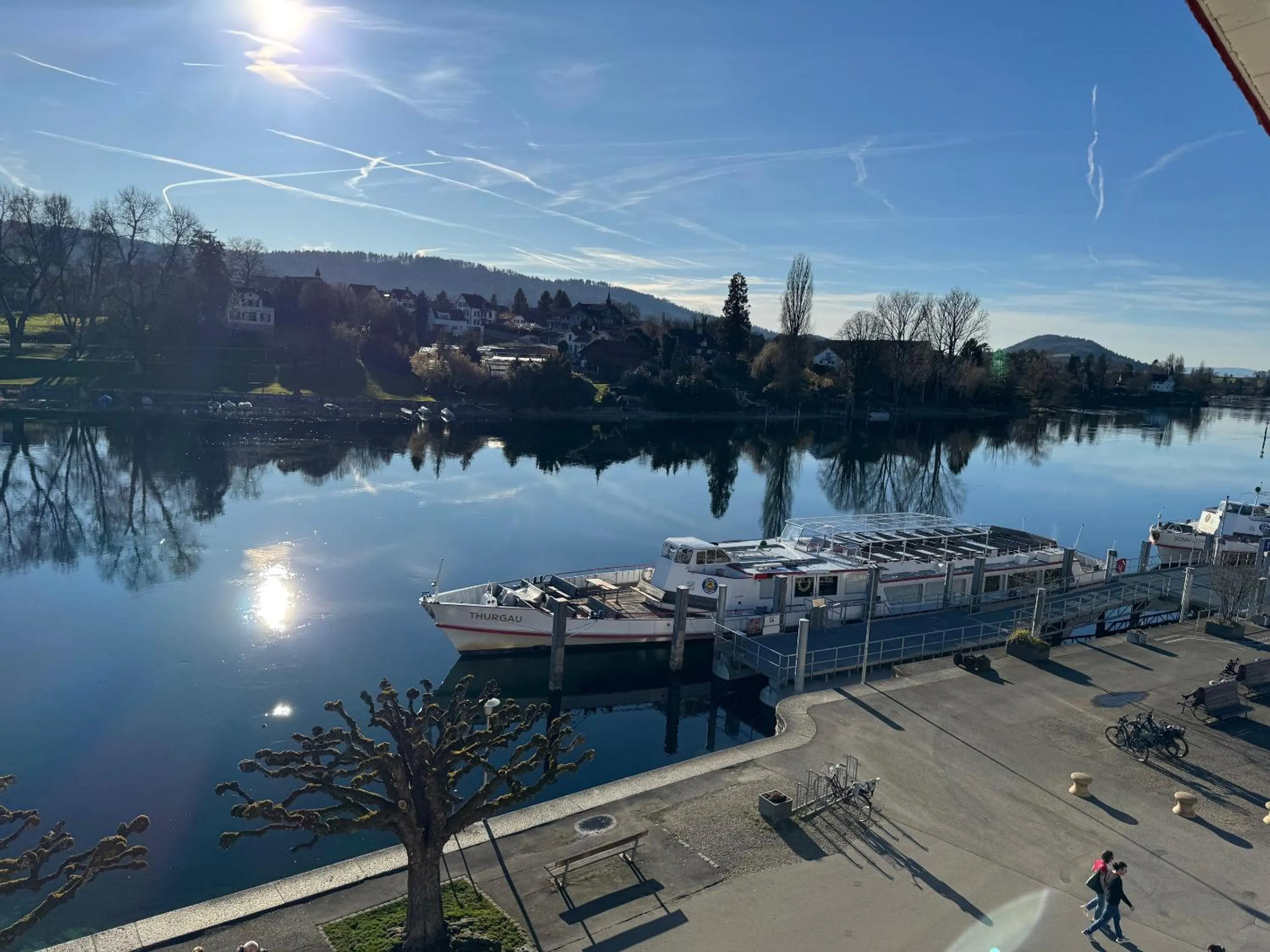 River view in Hotel Rheingerbe
