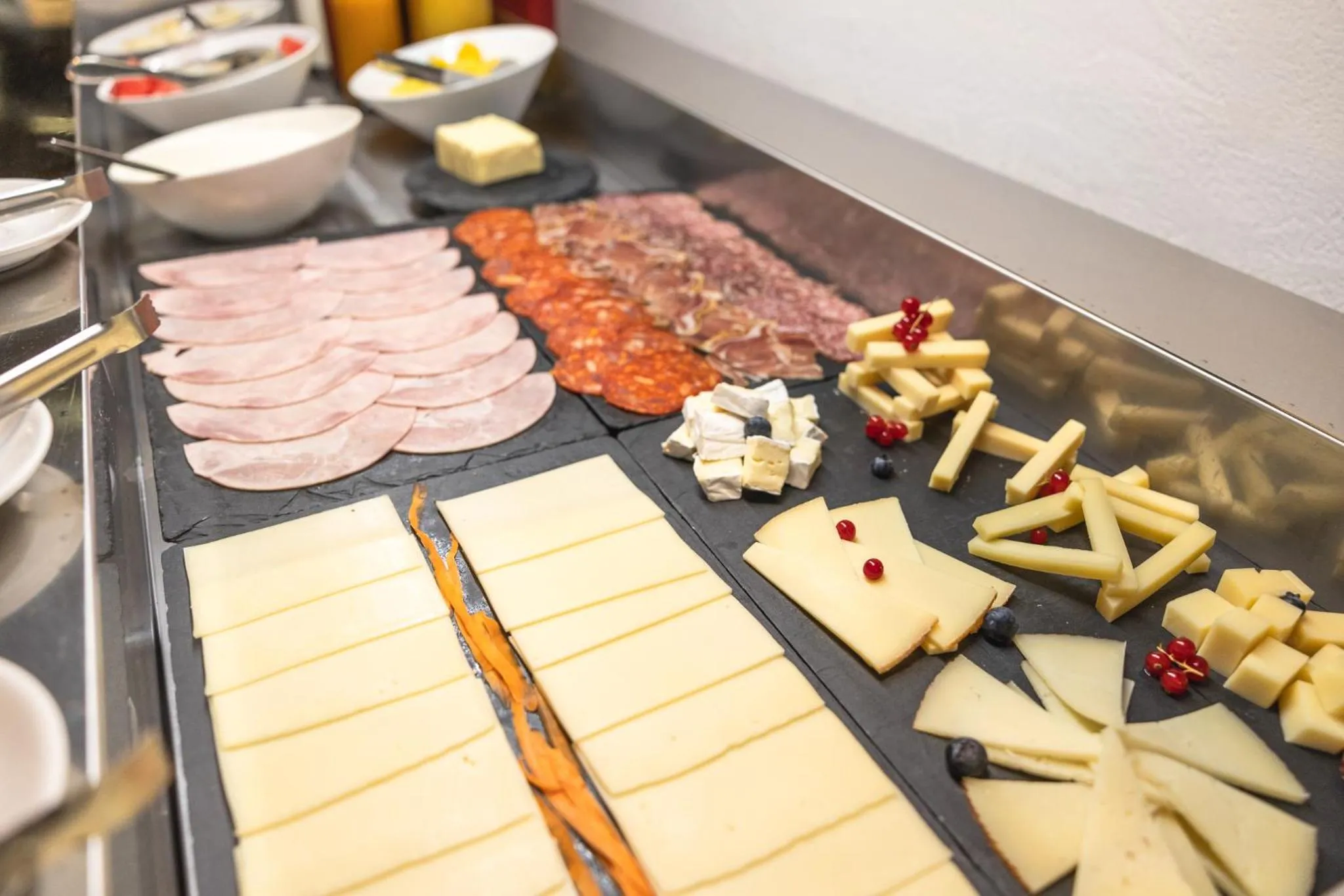 Continental breakfast in Hotel Rheingerbe