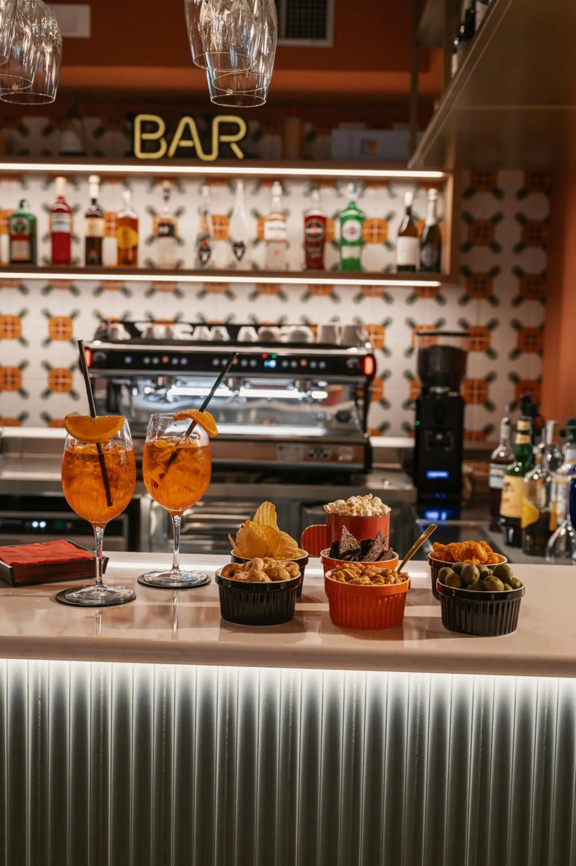 Lounge or bar in Bleis Hotel Lounge or bar in Bleis Hotel