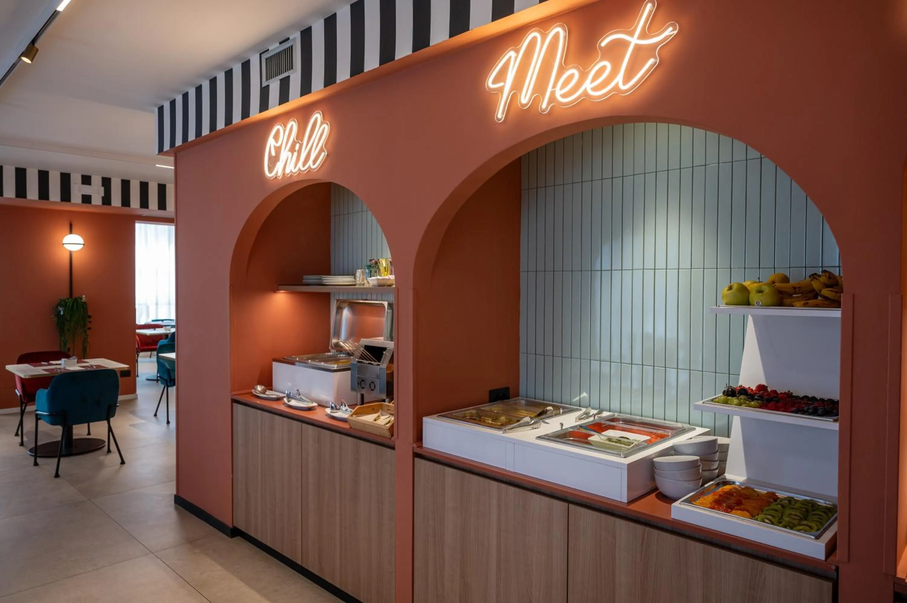 Food and drinks in Bleis Hotel