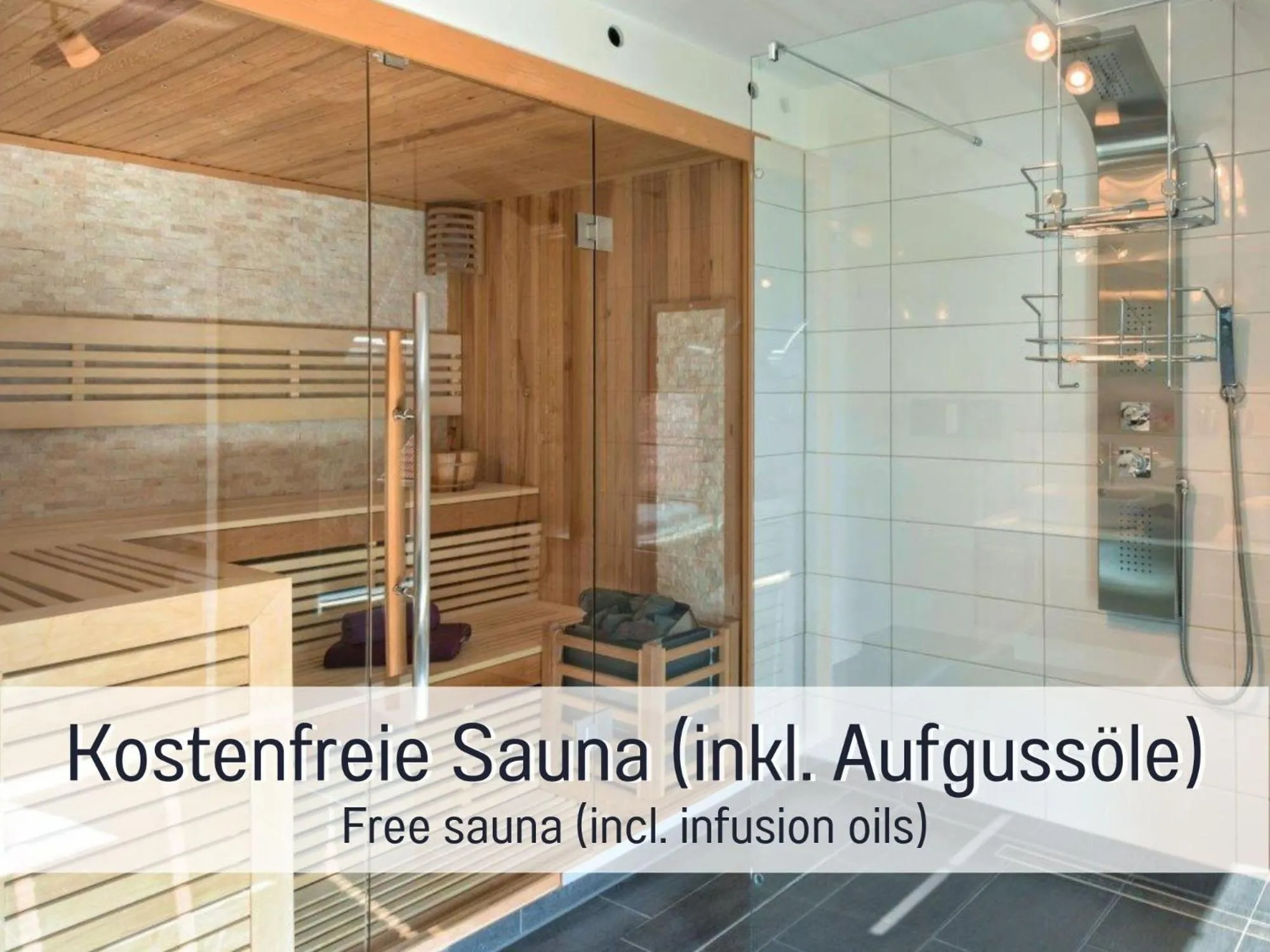 Shower in Dieboldsberg: Sauna | Whirlpool | Kamin | Garten