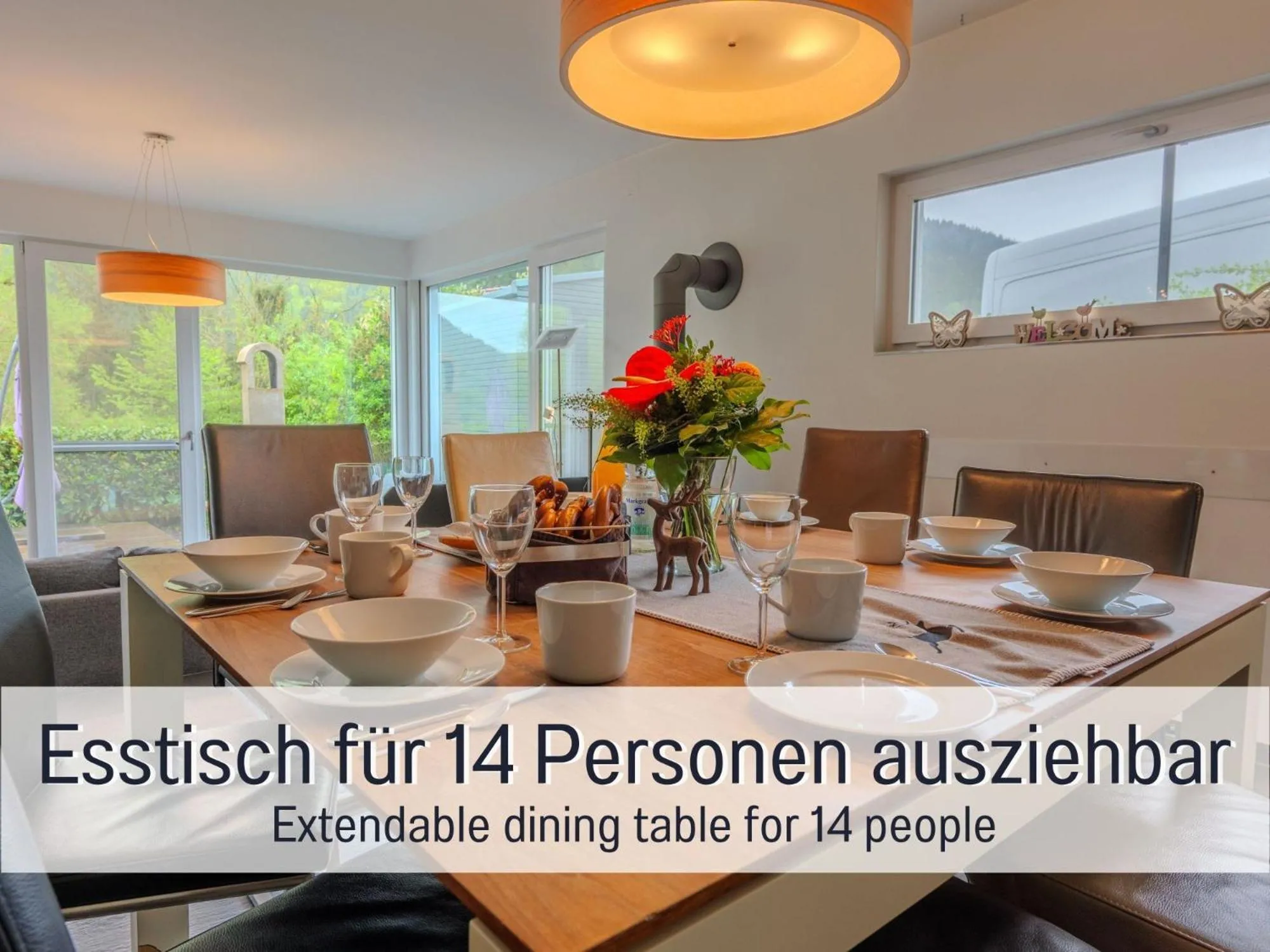 Dining area in Dieboldsberg: Sauna | Whirlpool | Kamin | Garten