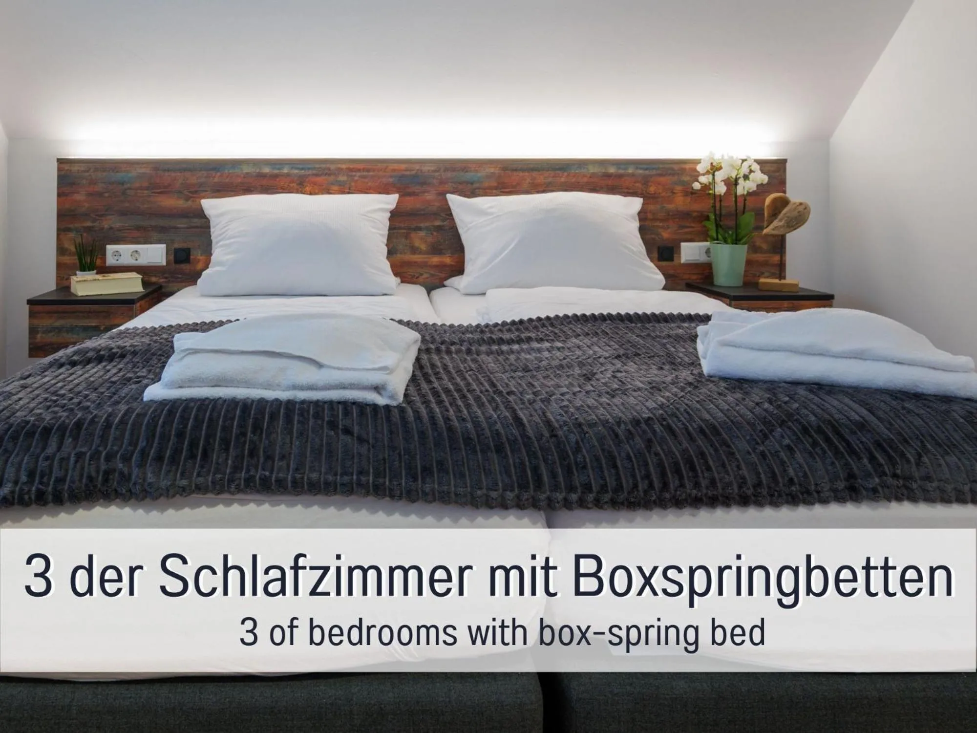 Bed in Dieboldsberg: Sauna | Whirlpool | Kamin | Garten