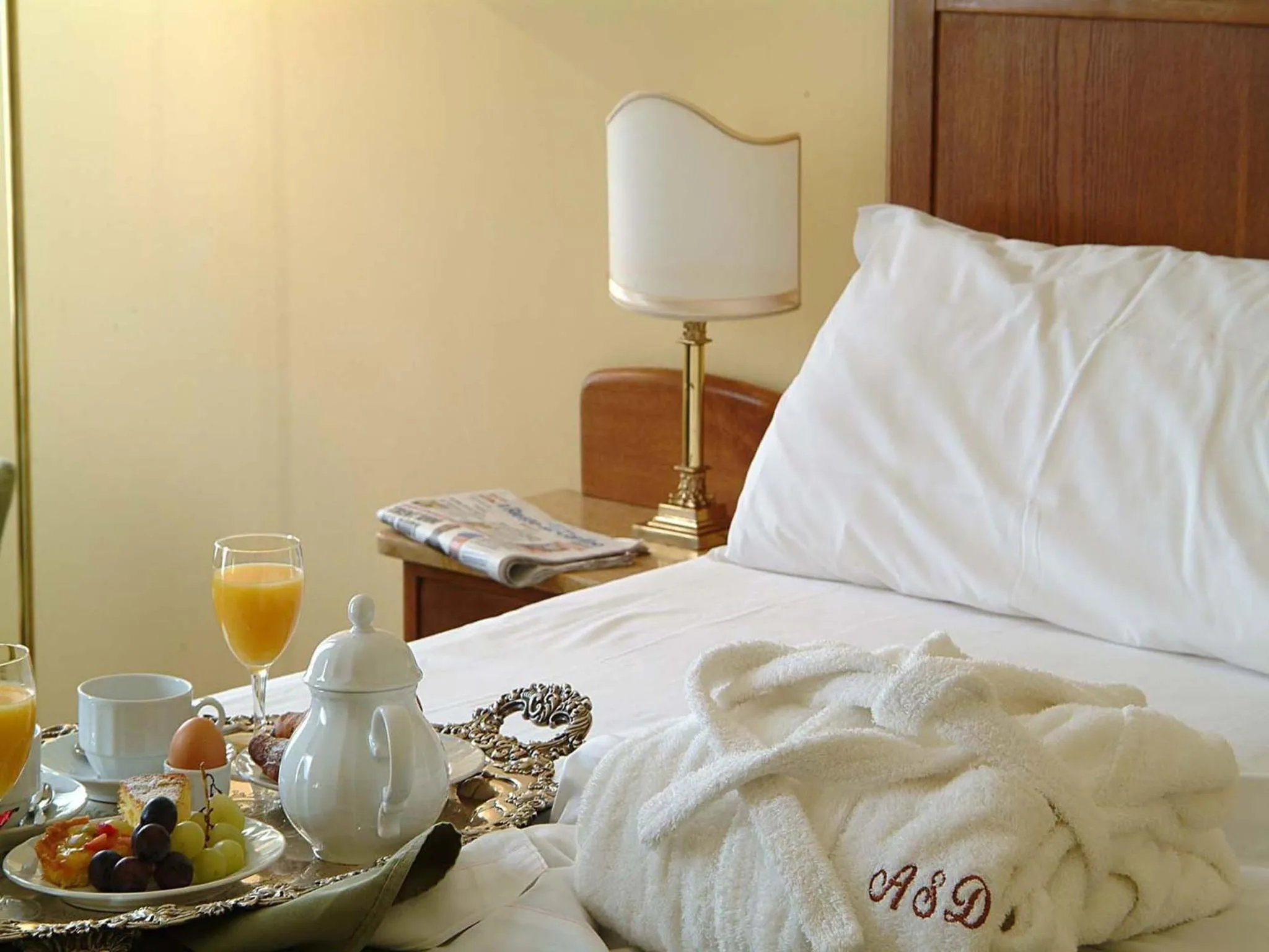 Bed in Albergo San Domenico