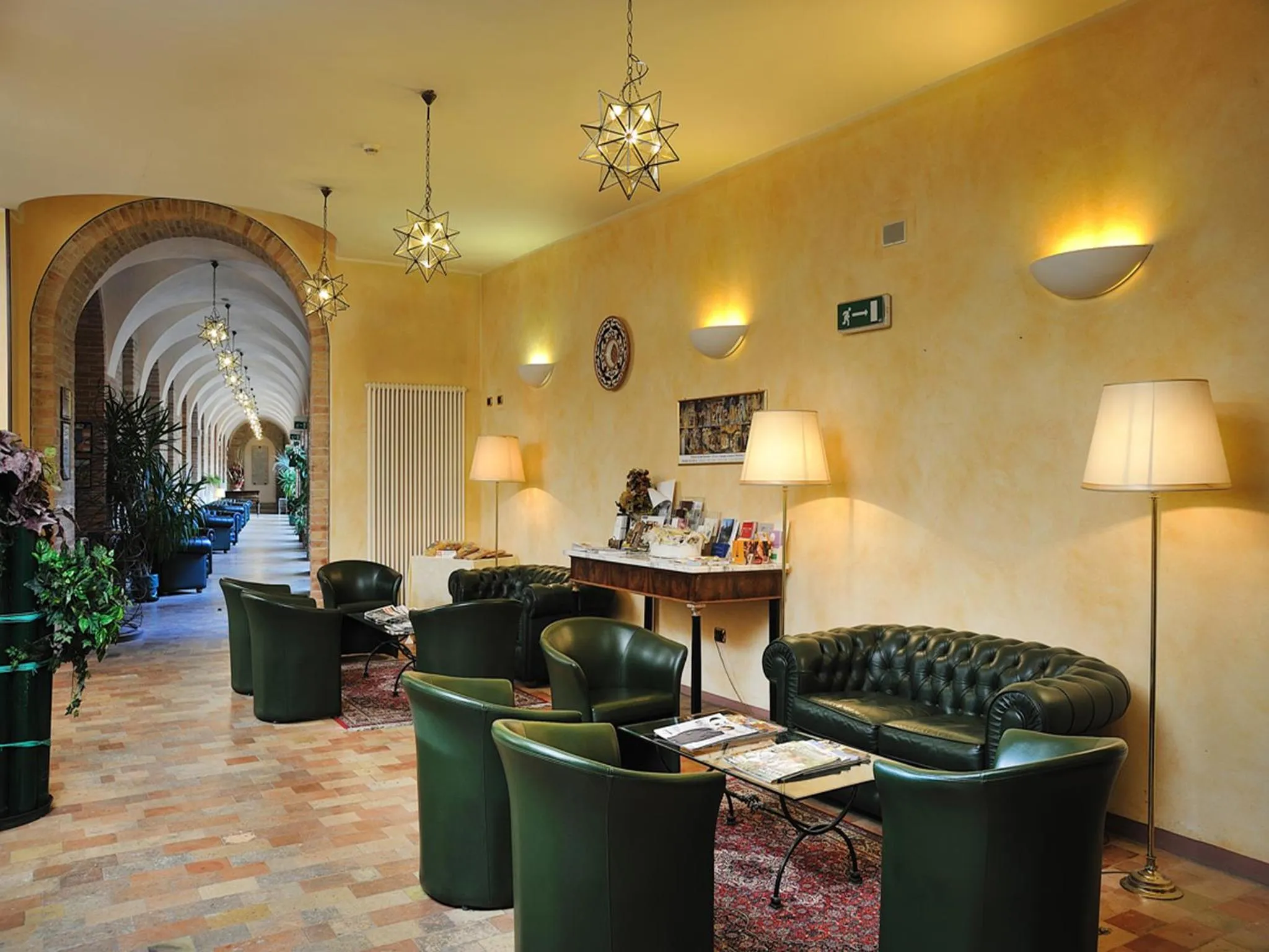 Lobby or reception in Albergo San Domenico