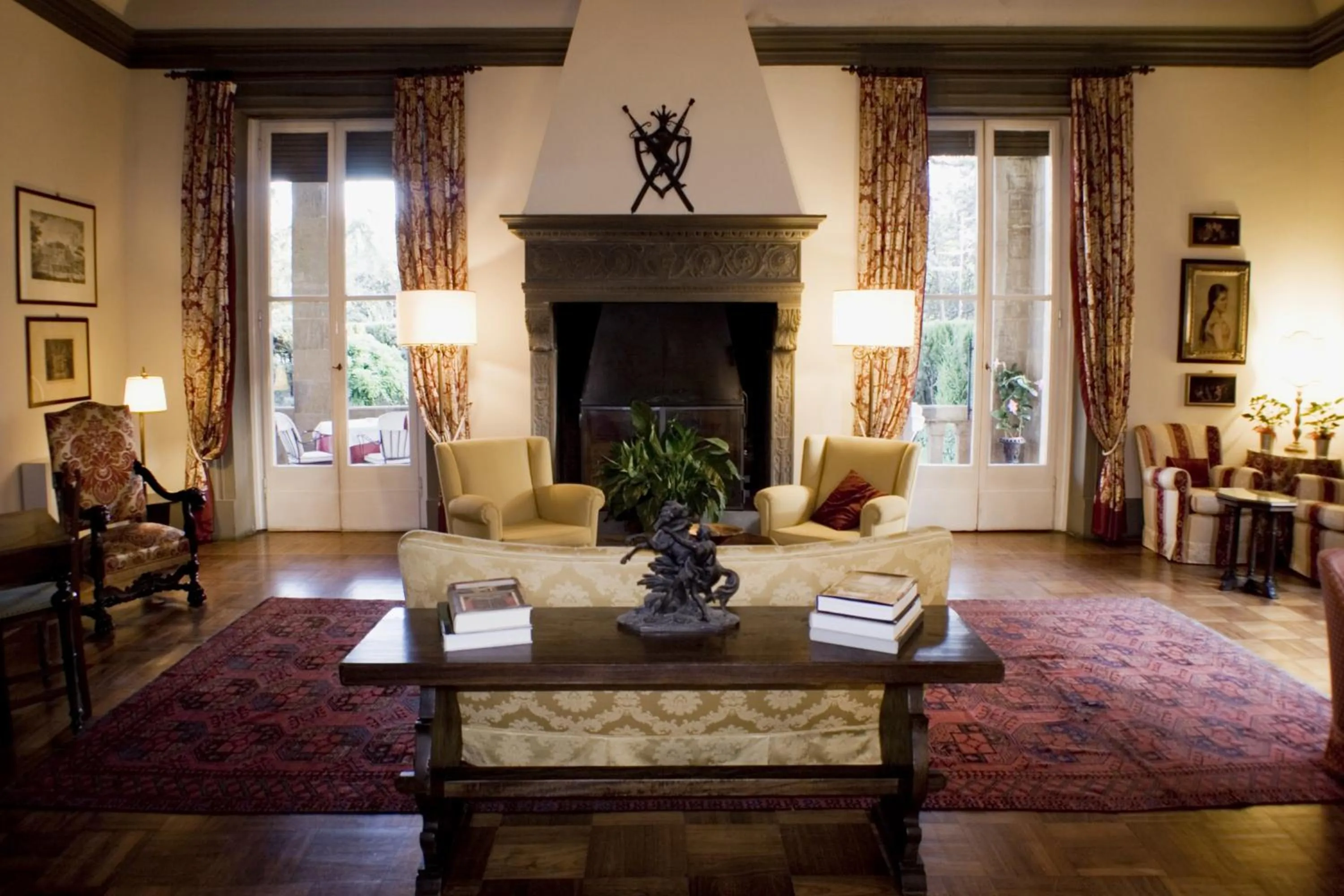 Patio in Park Palace Hotel