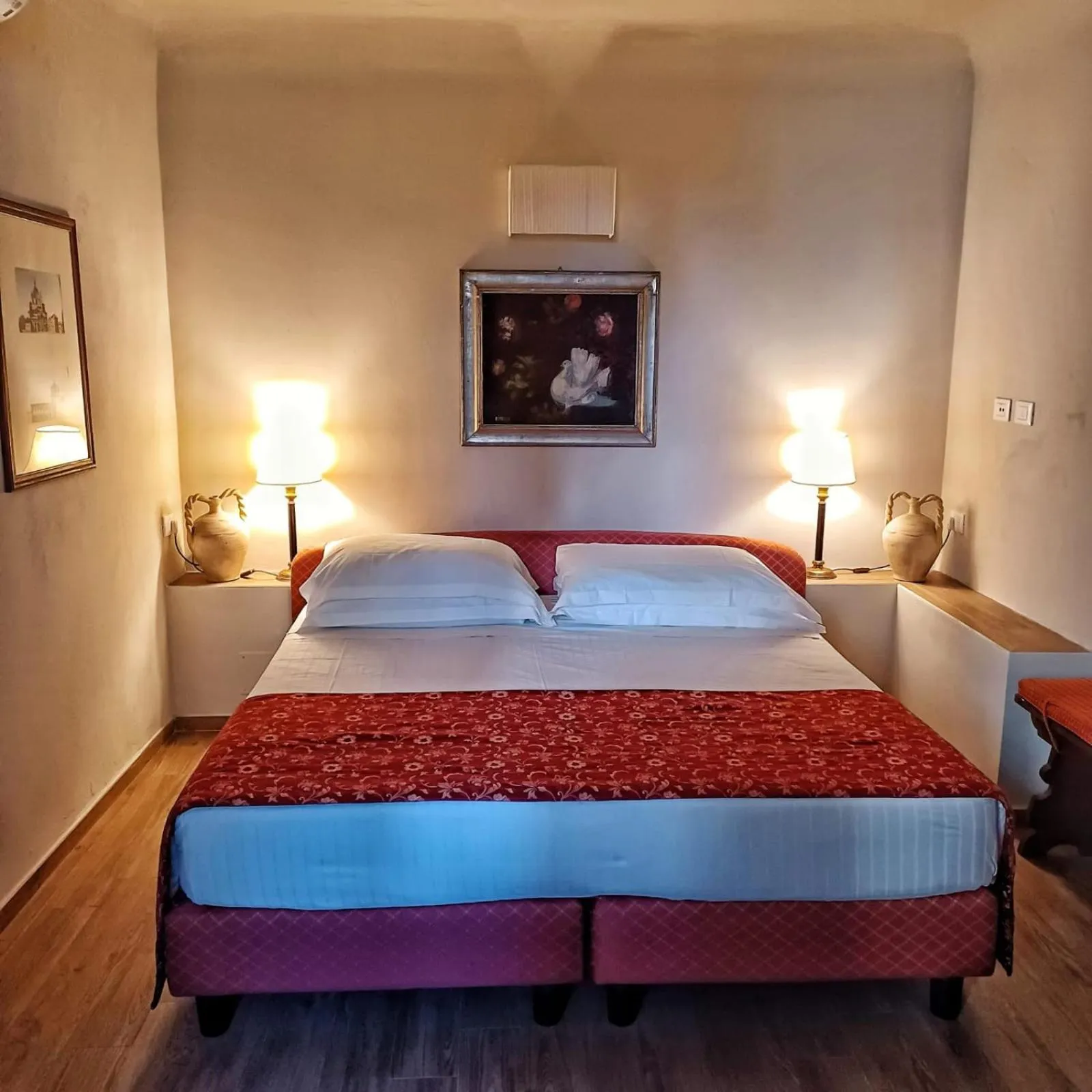 Bed in Park Palace Hotel