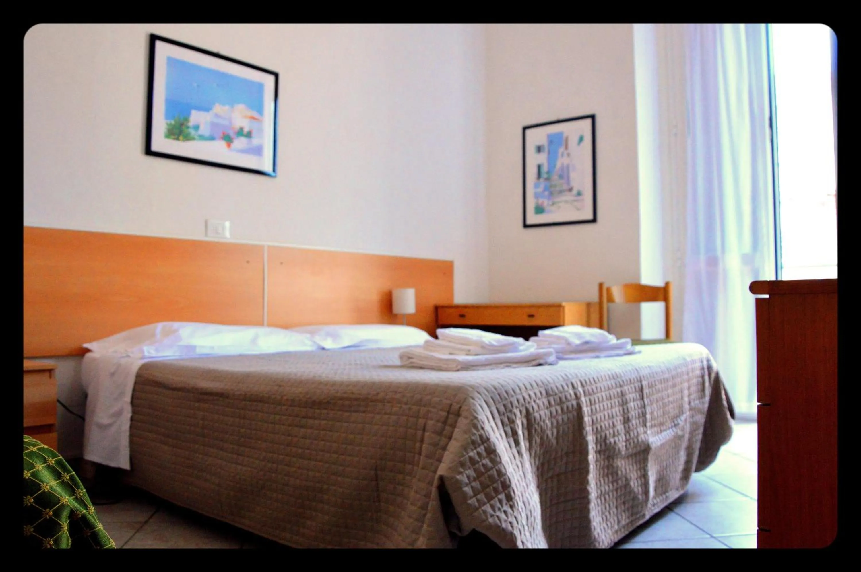 Bed in Hotel Belvedere