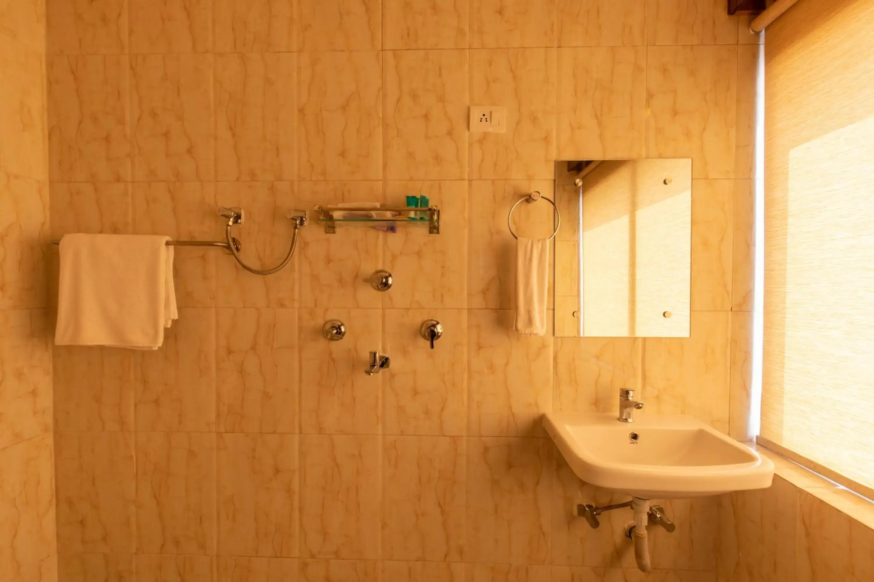 Bathroom in Gorakha Hotel Bathroom in Gorakha Hotel
