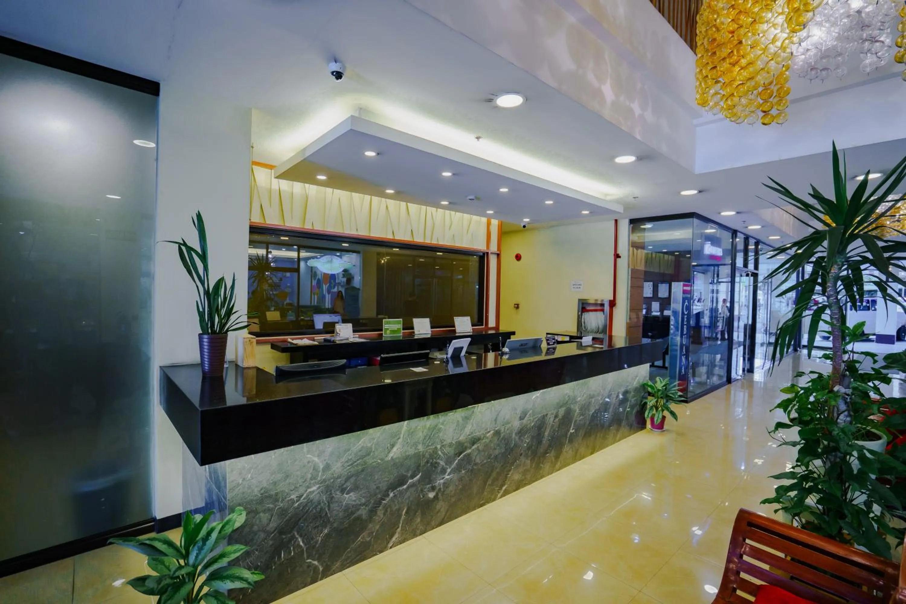 Lobby or reception in Olive Town Center and Hotel