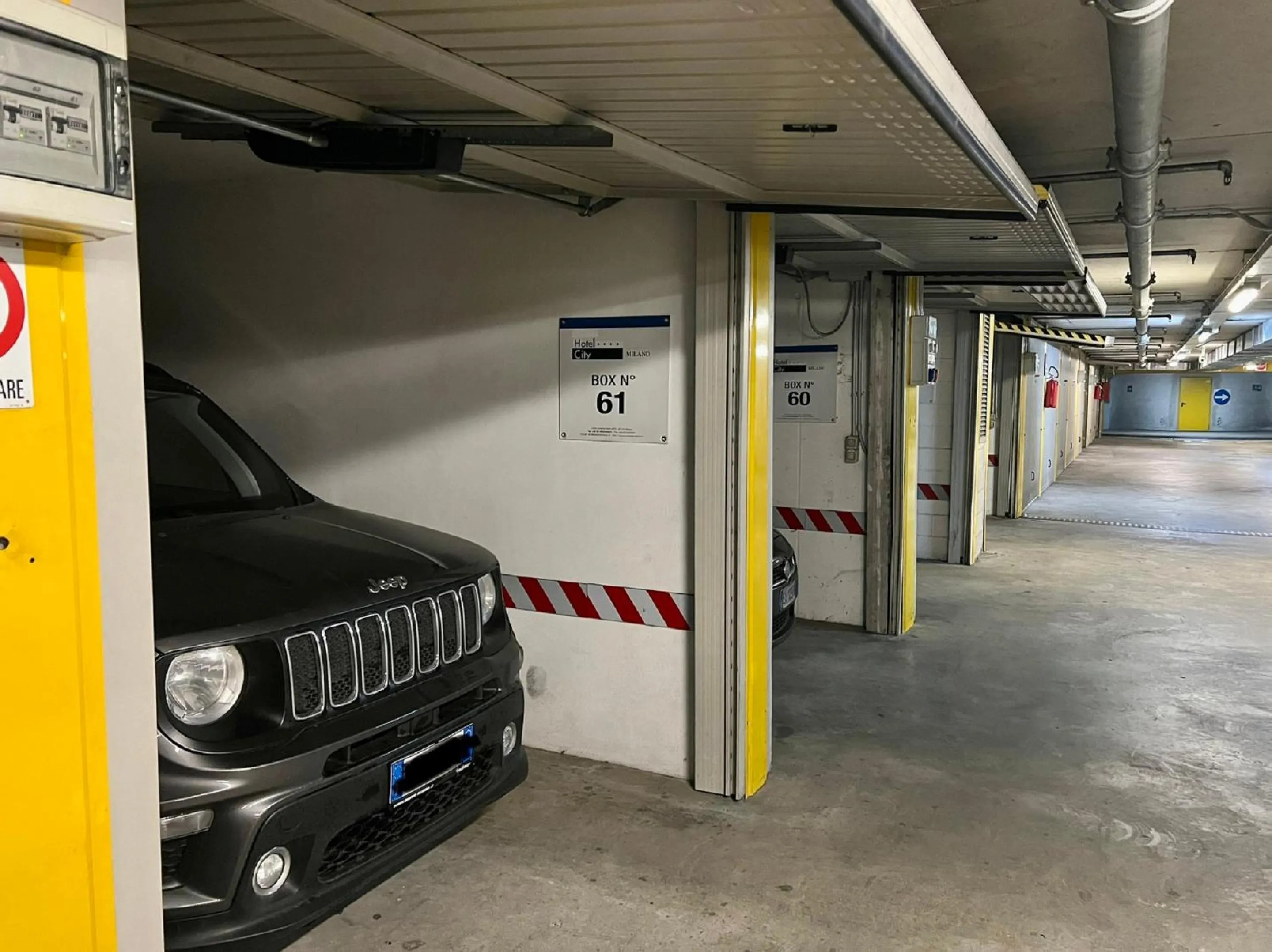 Parking in Best Western Hotel City