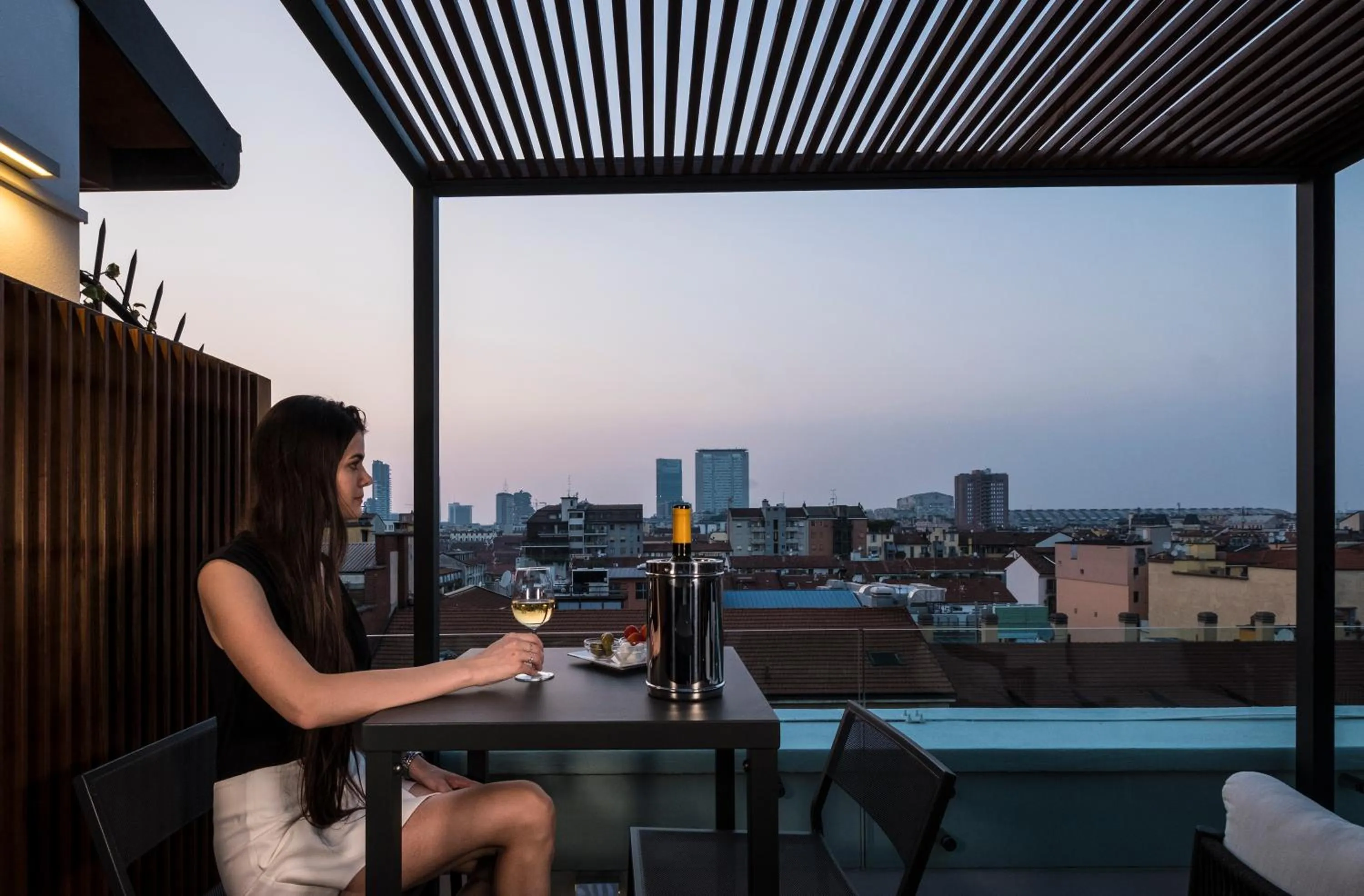 Balcony/Terrace in Best Western Hotel City