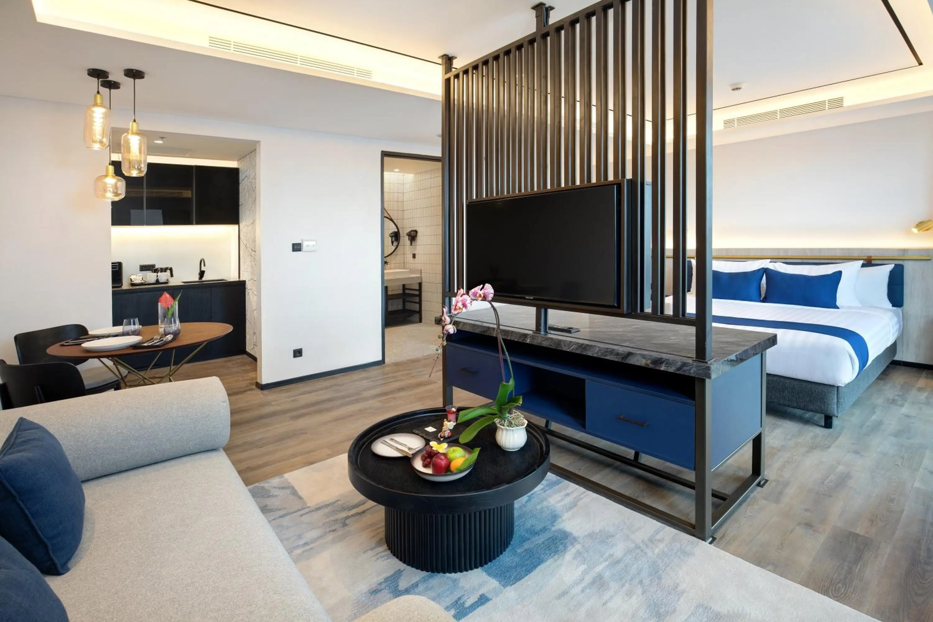 Living room in Hotel Aruss Semarang