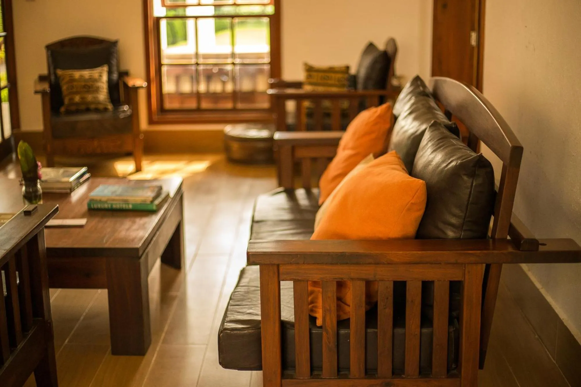 Living room in Amani Safari Lodge and Restaurant