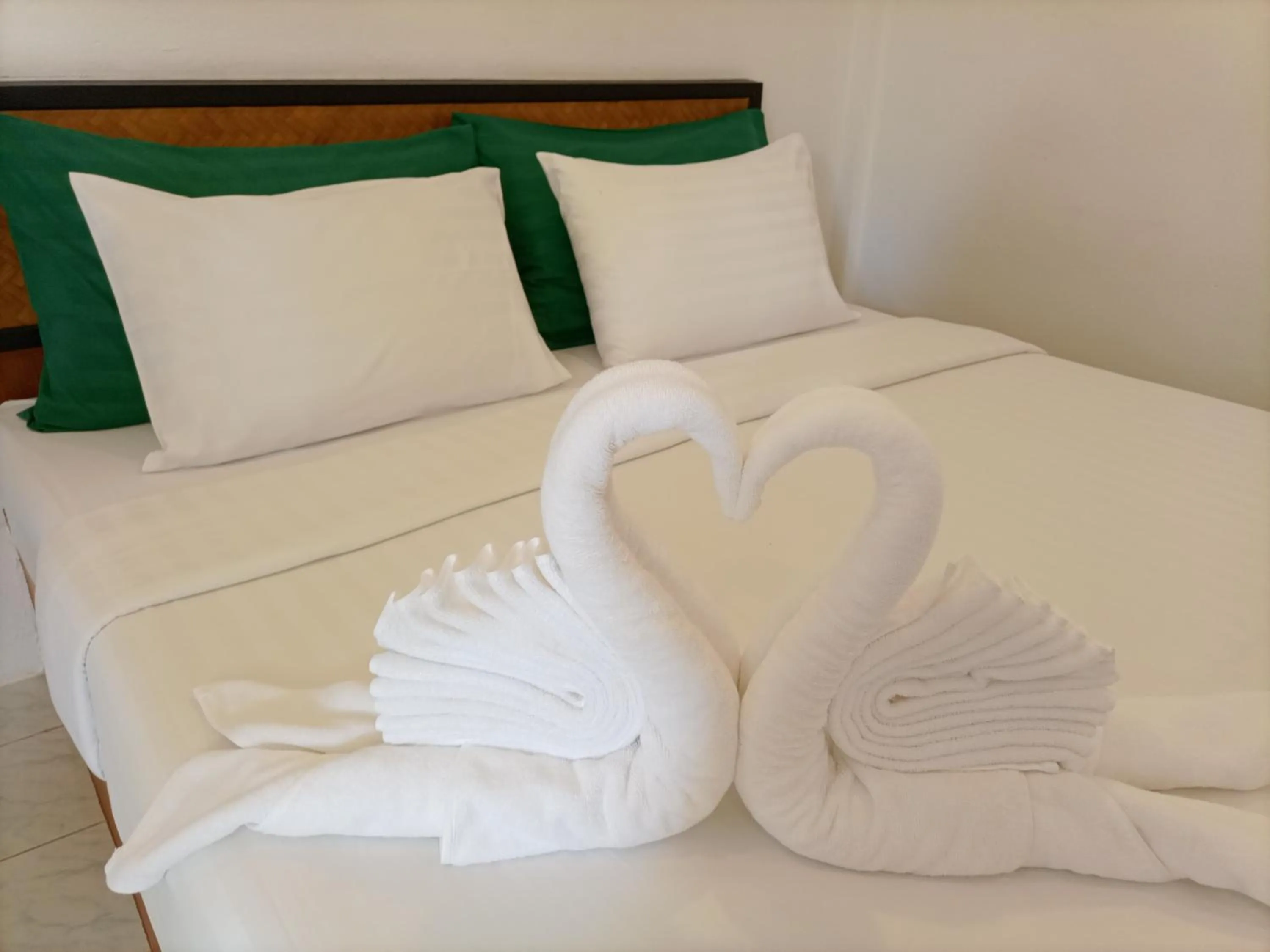 Bed in Khaolak Banana Bungalow