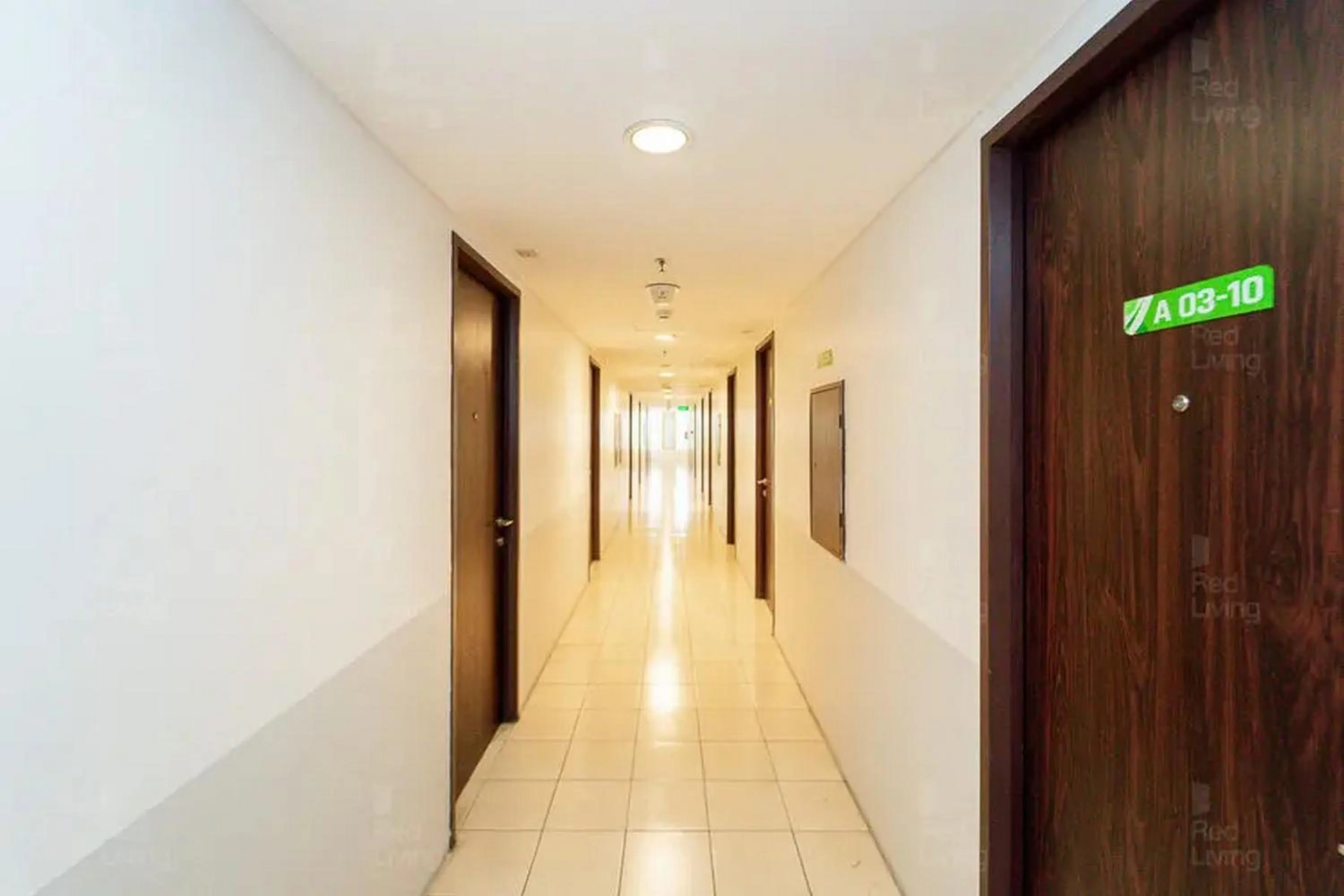 Floor plan in RedLiving Apartemen Serpong Green View - Sheena Property Tower B